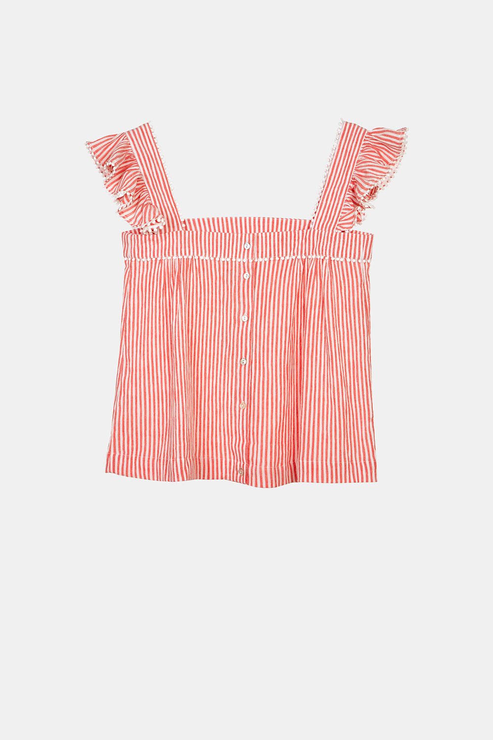 STRIPED TOP IN COTTON