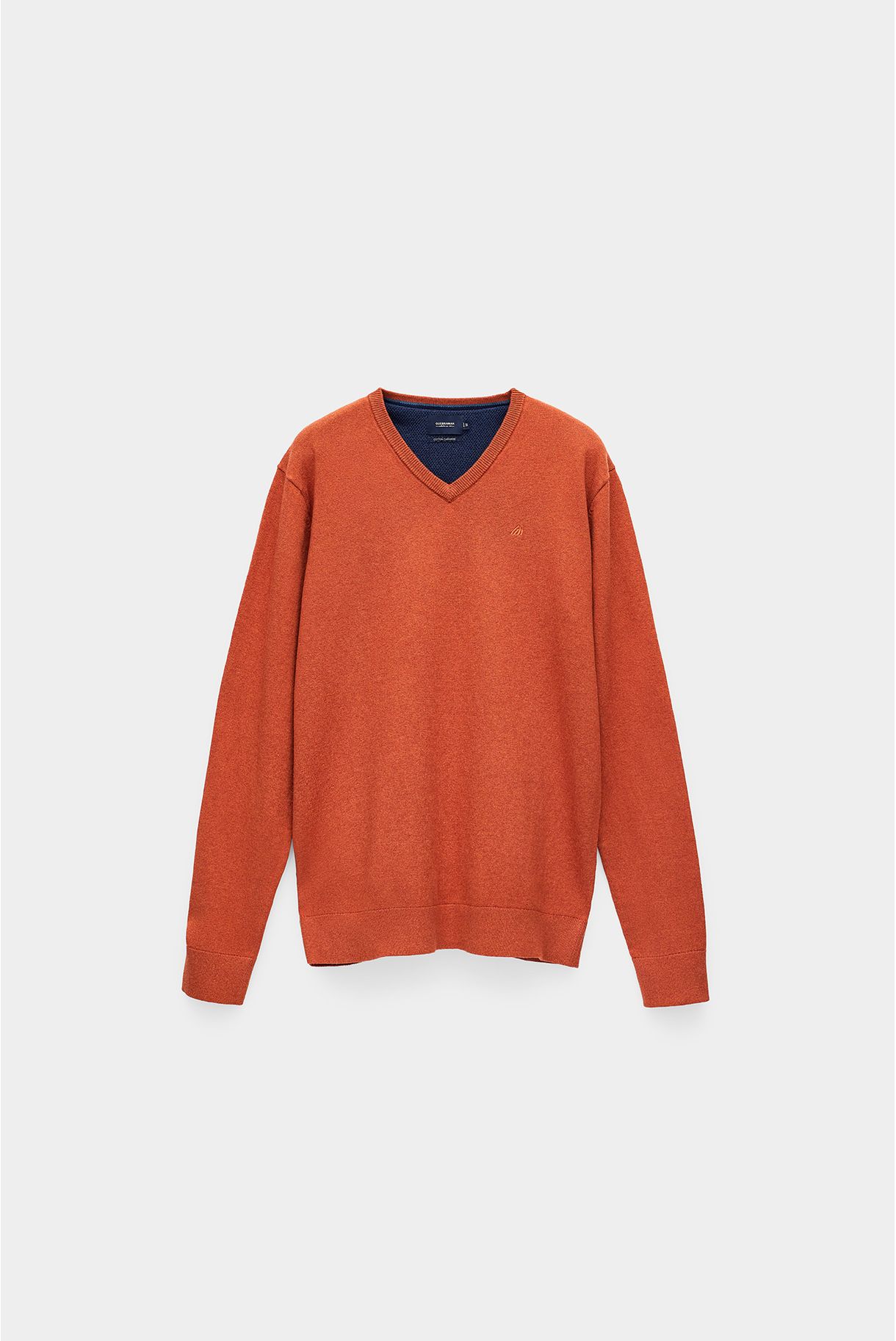 BASIC V-neck KNIT IN COTTON AND CASHMERE