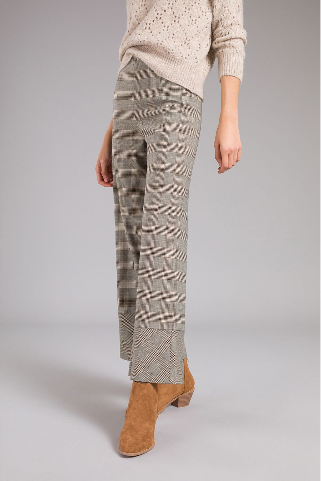 CULOTTES CHESSED TROUSERS