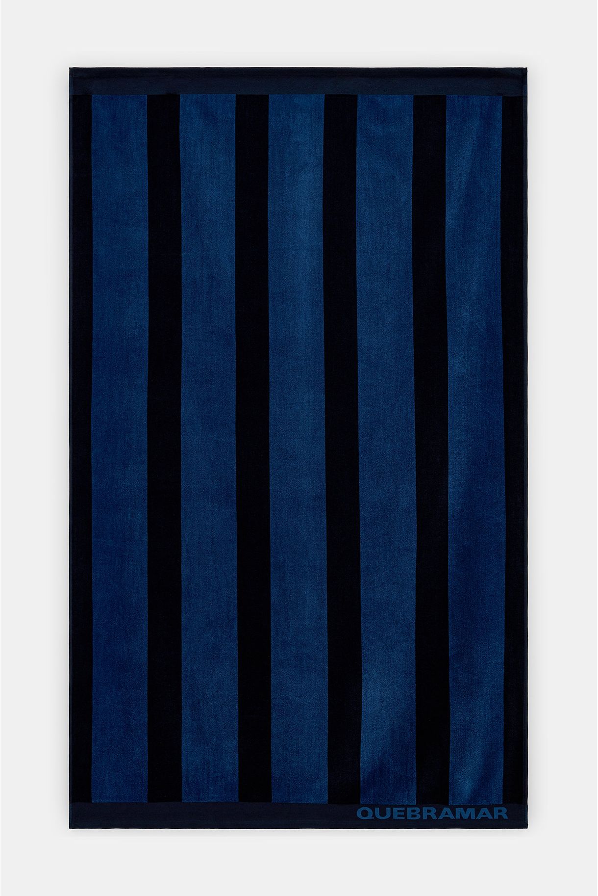 striped jacquard towel