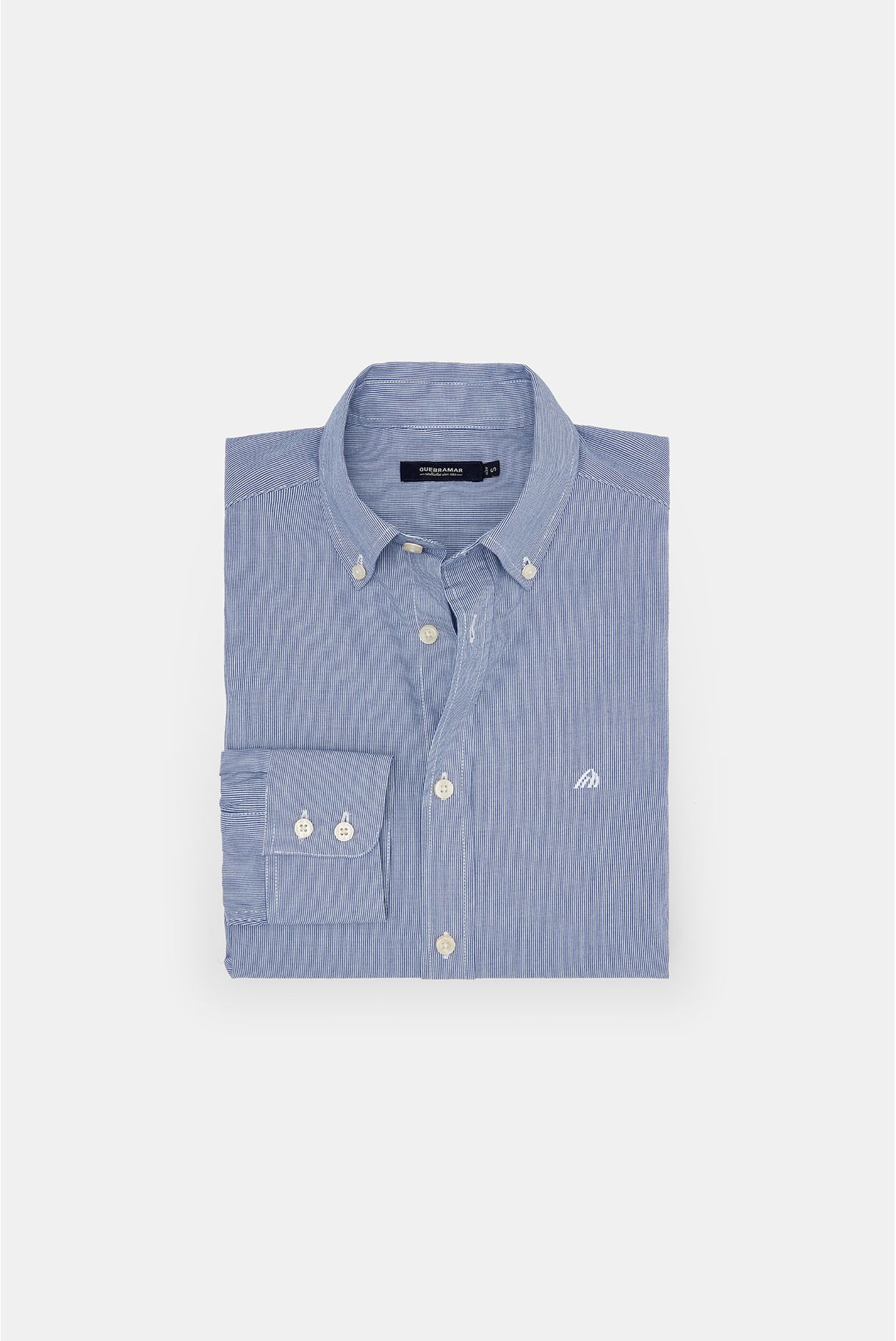 100% cotton micro striped shirt