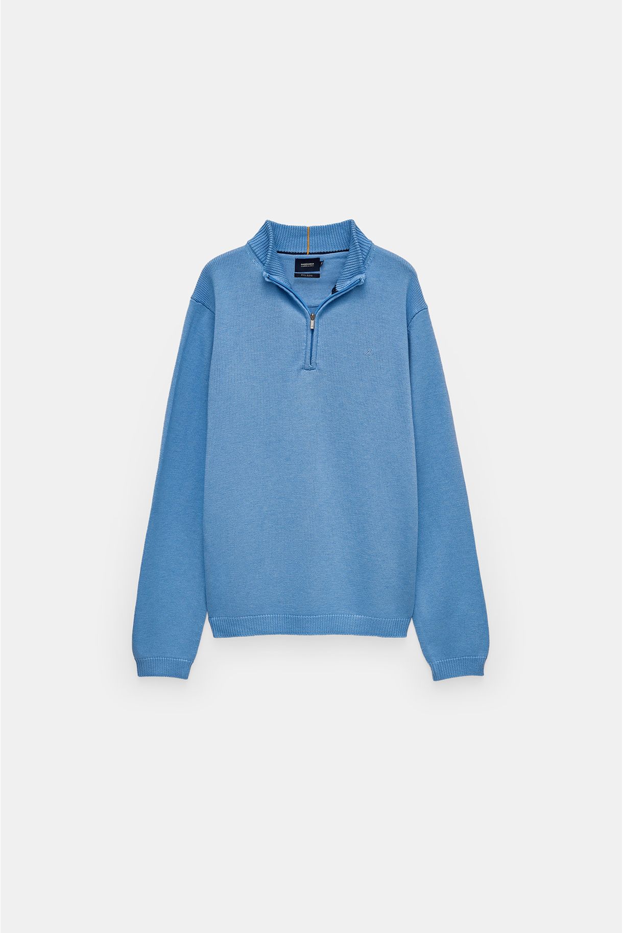 Wool 1/2 zipper sweater