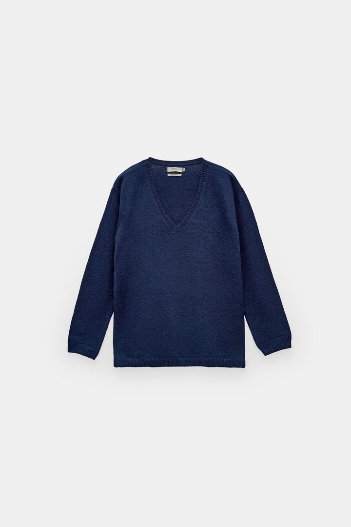 Wool v-neck sweater