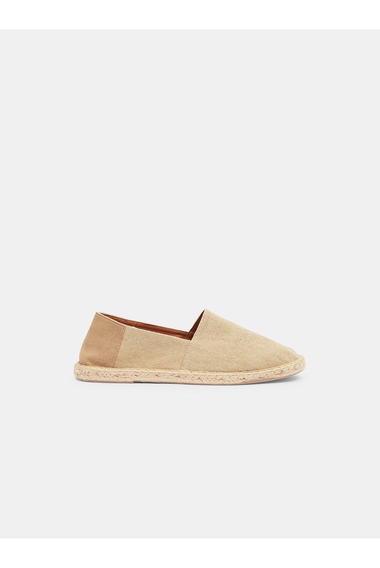Rope-soled men's espadrilles