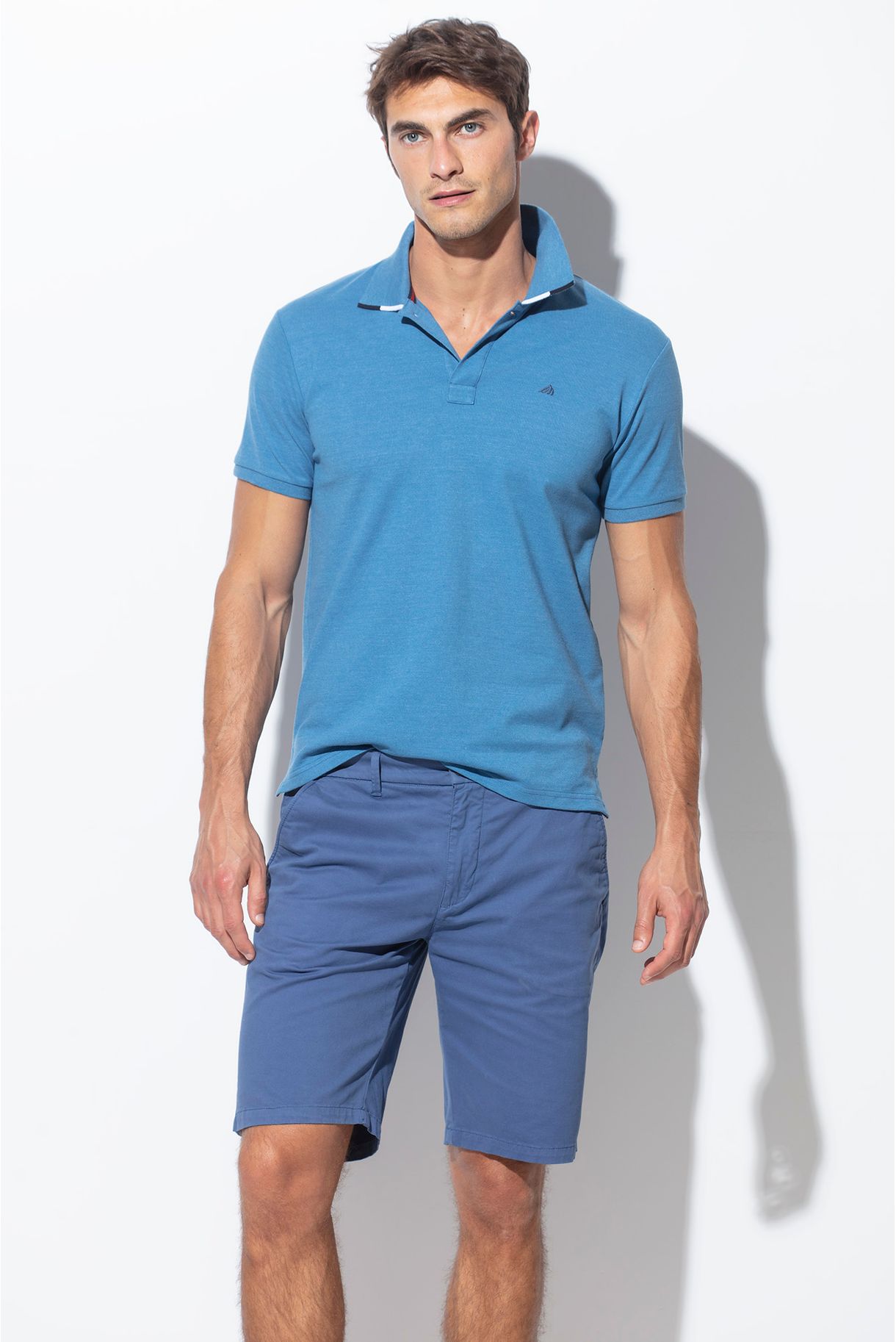POLO BÁSICO MELANGE