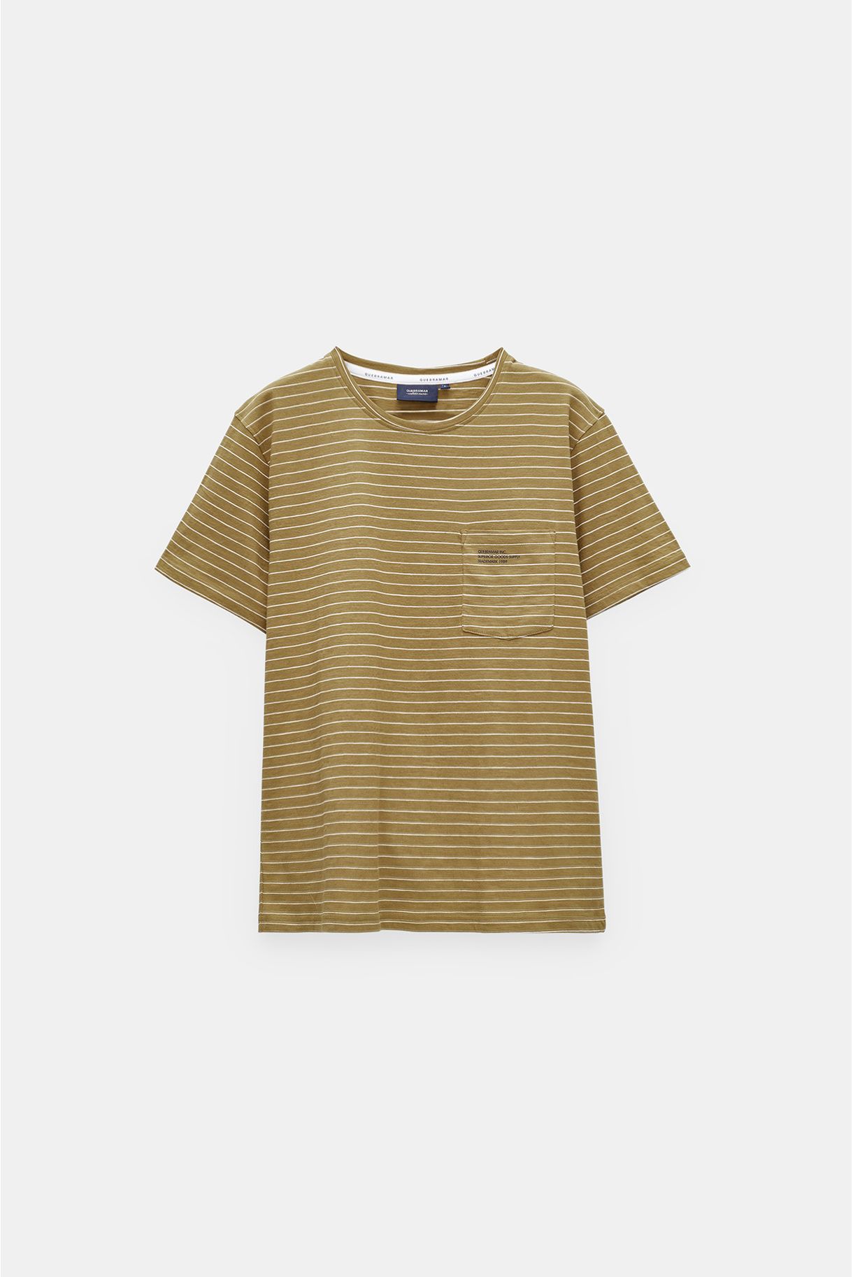 MEN'S T-SHIRT WITH POCKETS AND STRIPE