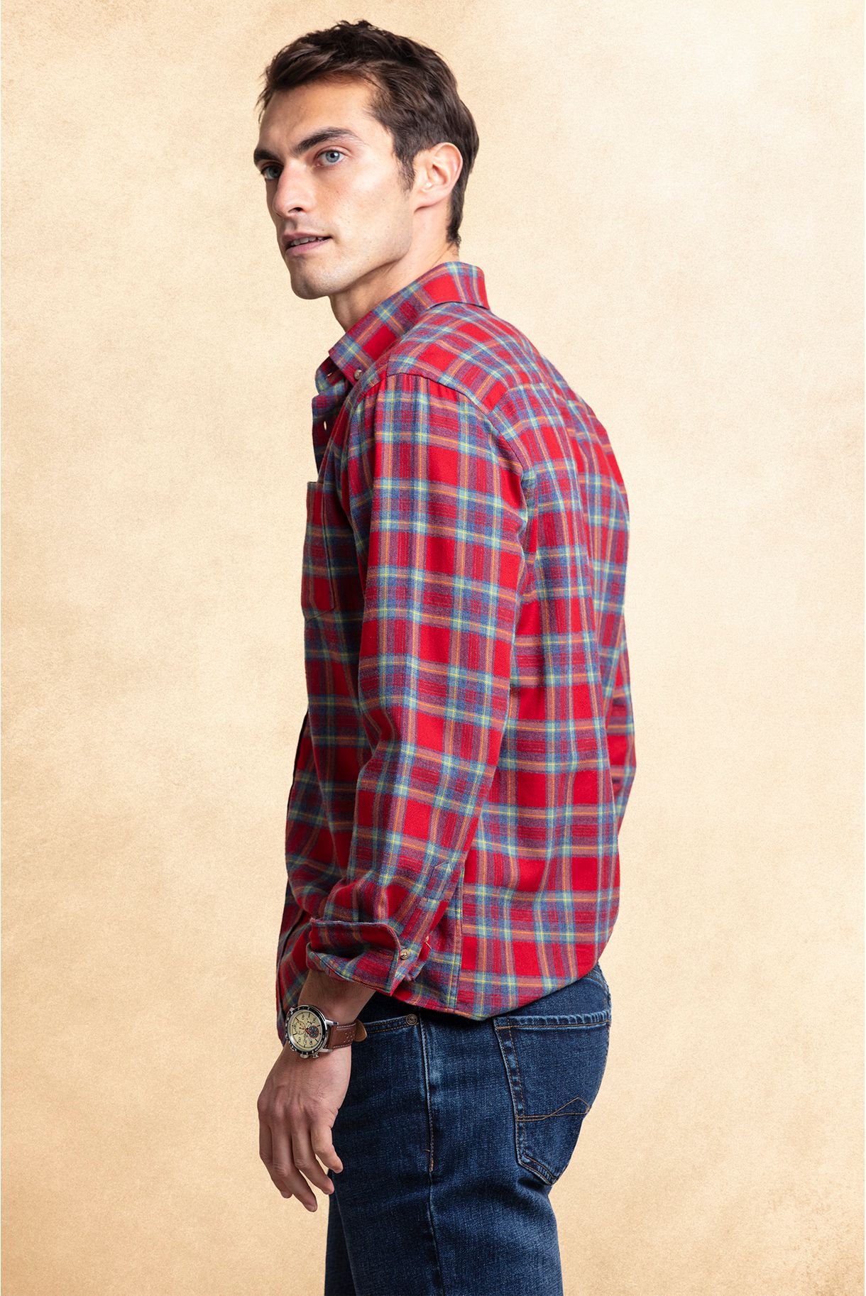 CAMISA AOS QUADRADOS