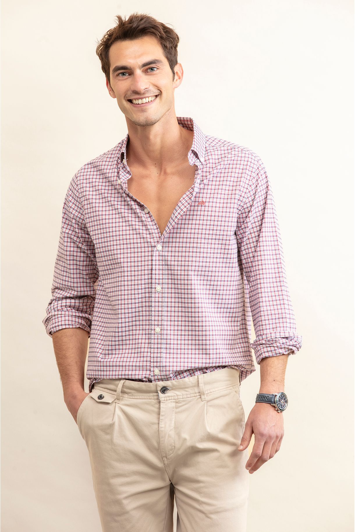 CAMISA AOS QUADRADOS