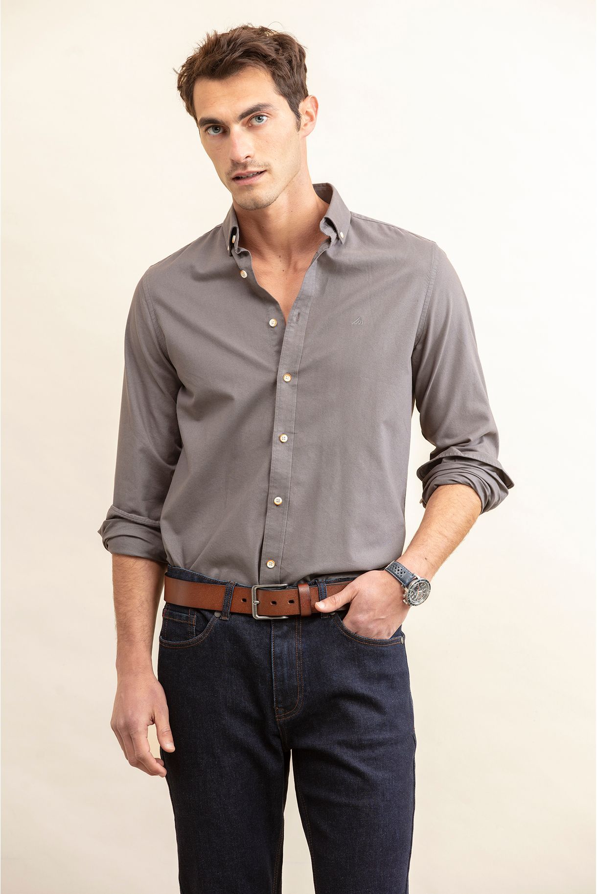 CALÇAS DE GANGA TAPERED FIT