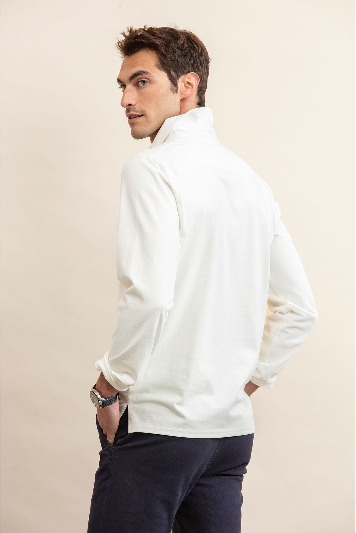 POLO MANGA COMPRIDA JERSEY