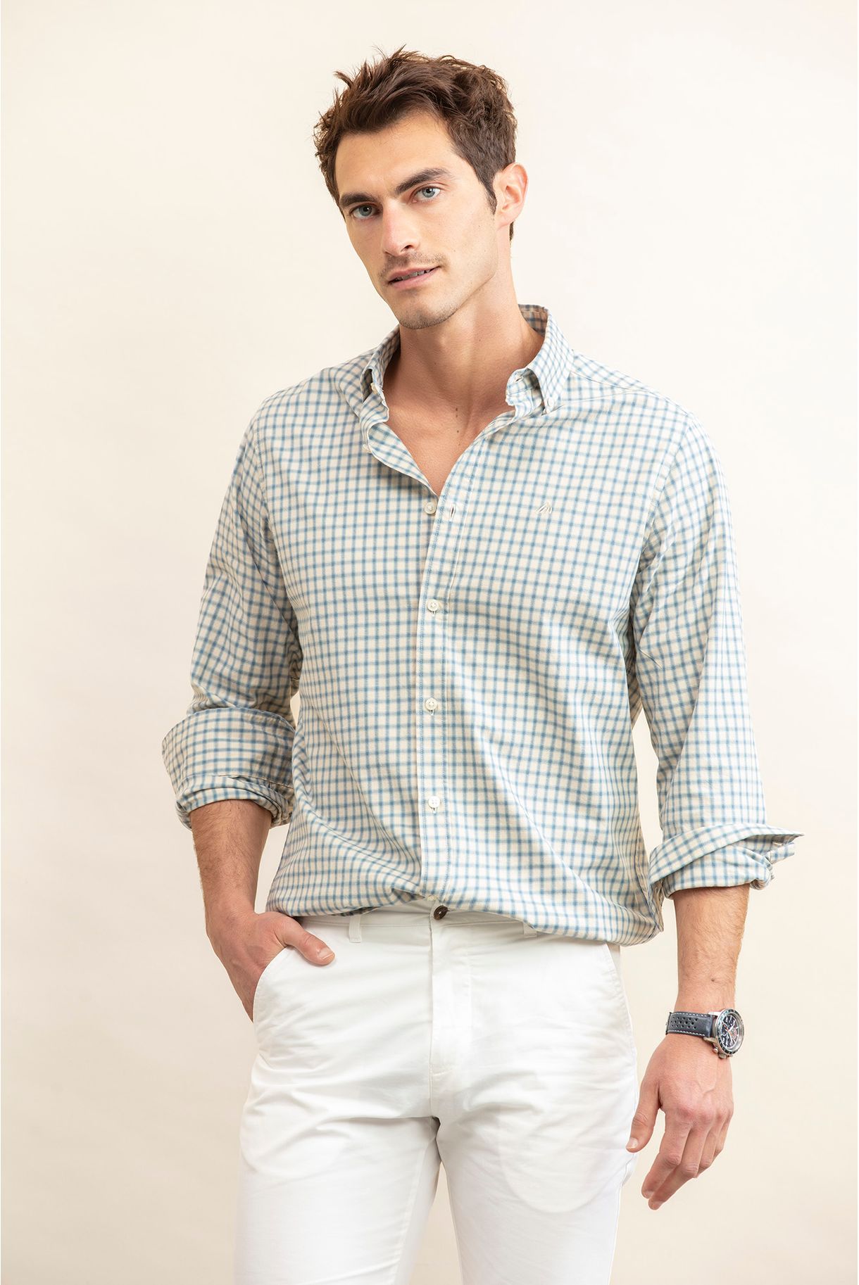 CAMISA AOS QUADRADOS