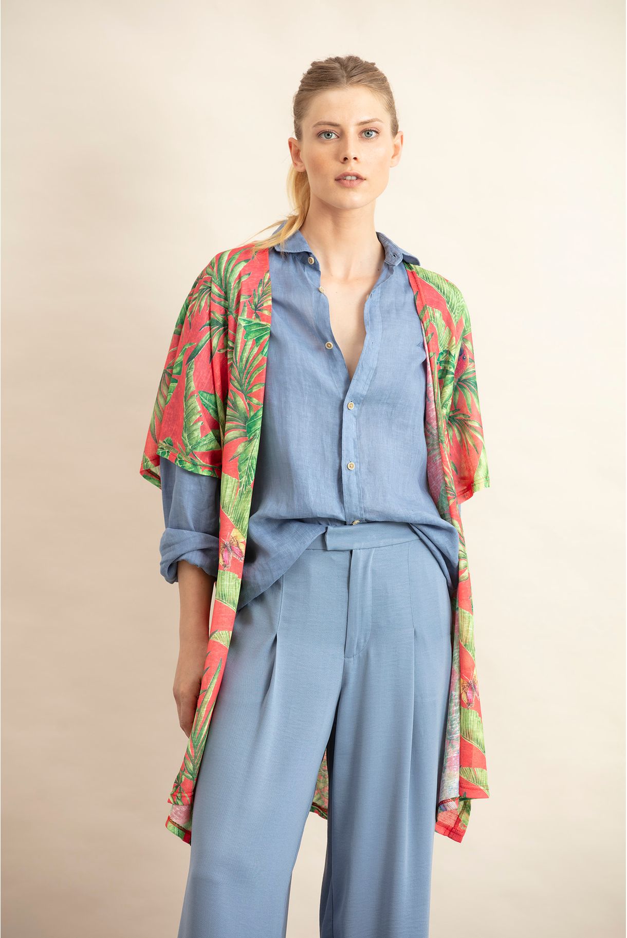 PONCHO ESTAMPADO