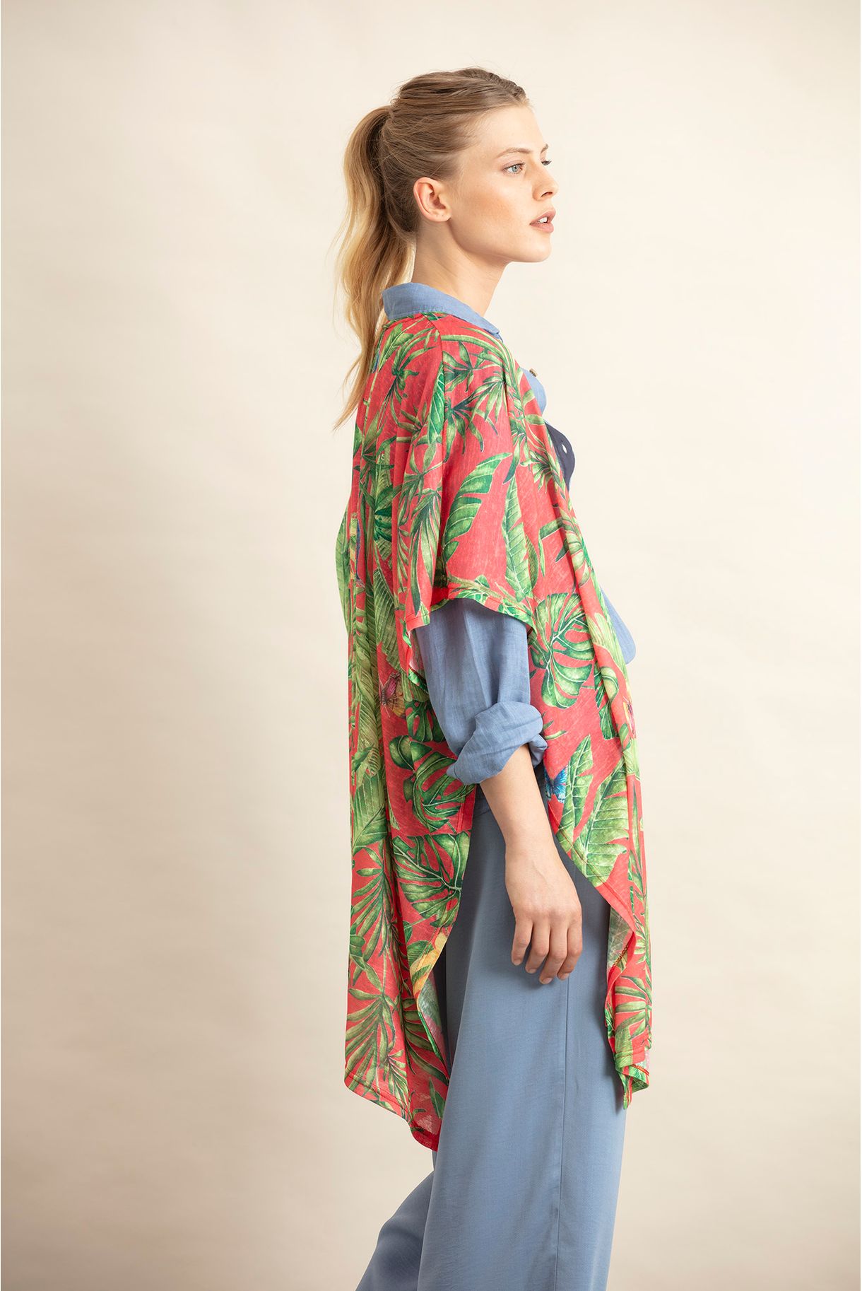 PONCHO ESTAMPADO
