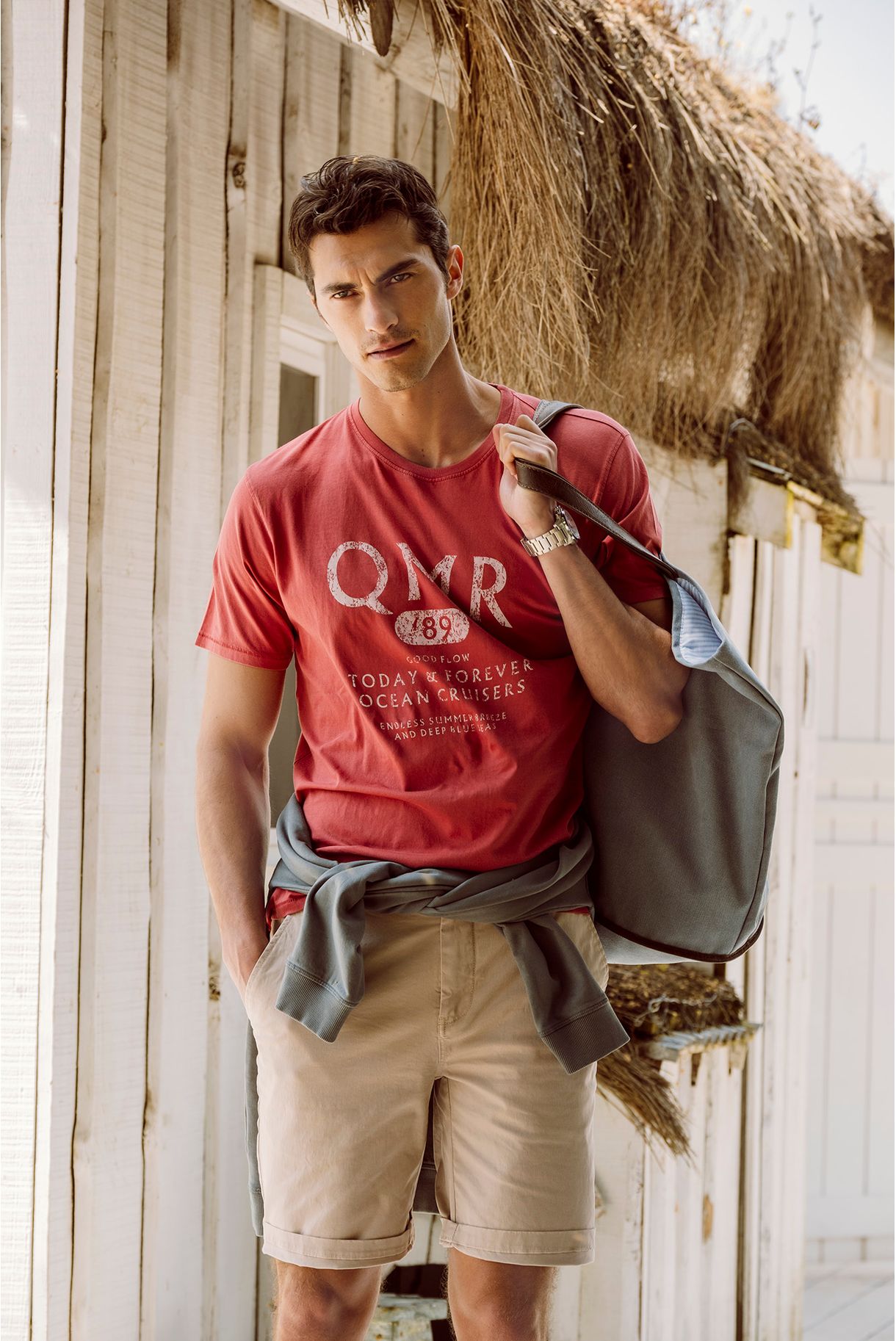T-SHIRT GARMENT DYE QMR