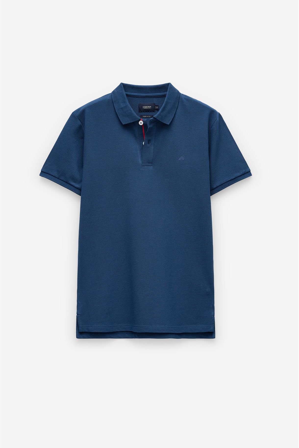 PIQUET POLO WITH DETAIL ON THE PLATE