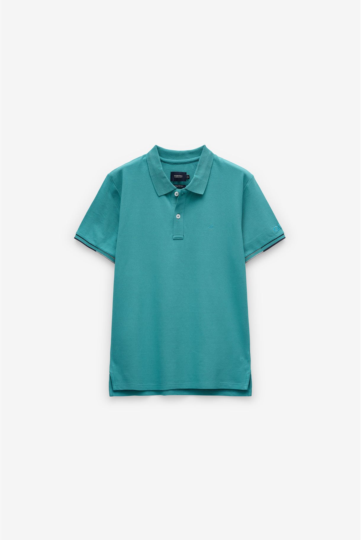 POLO  PIQUET COM PIPING 2 CORES