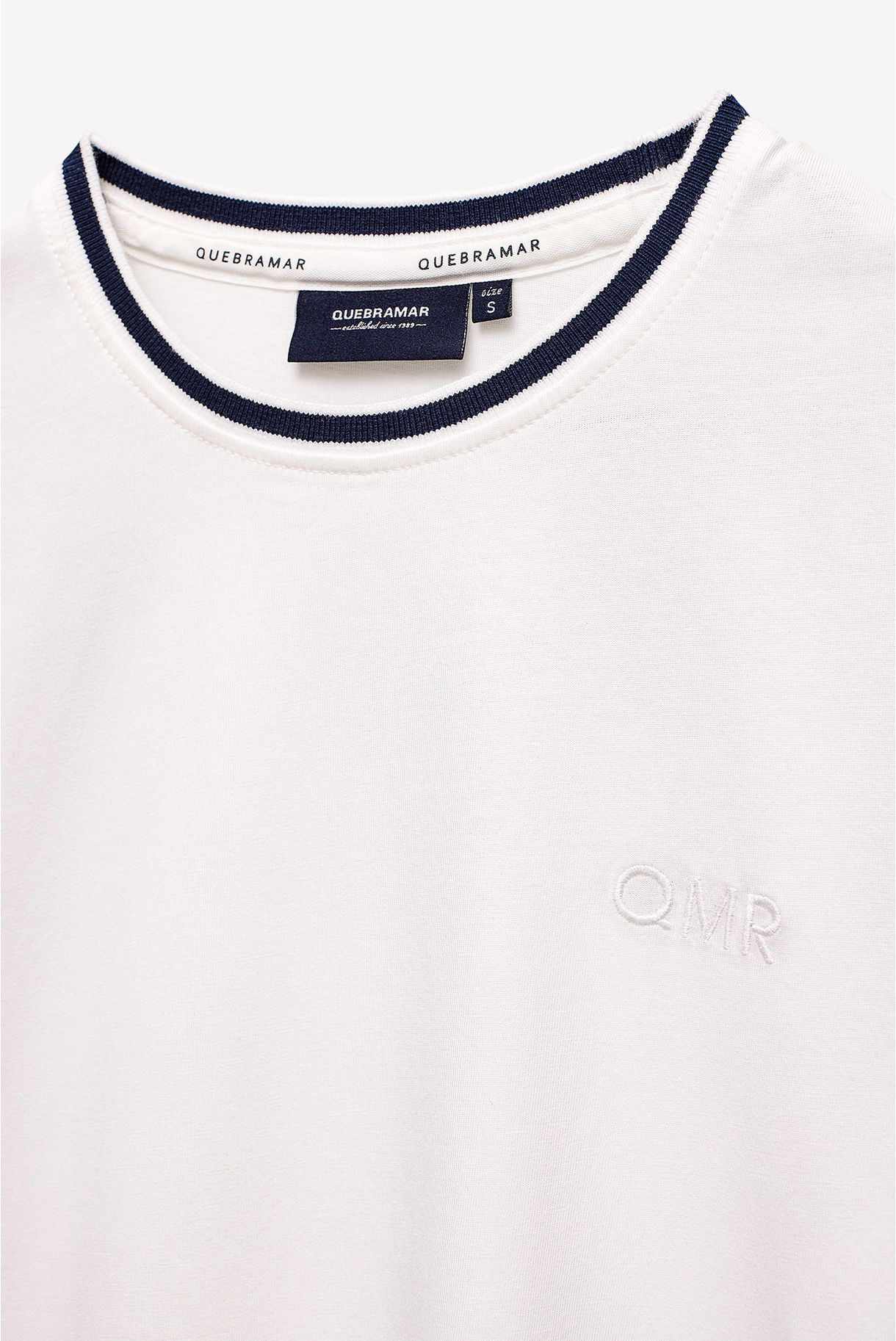 T-SHIRT WITH HIGH RELIEF QMR PRINT
