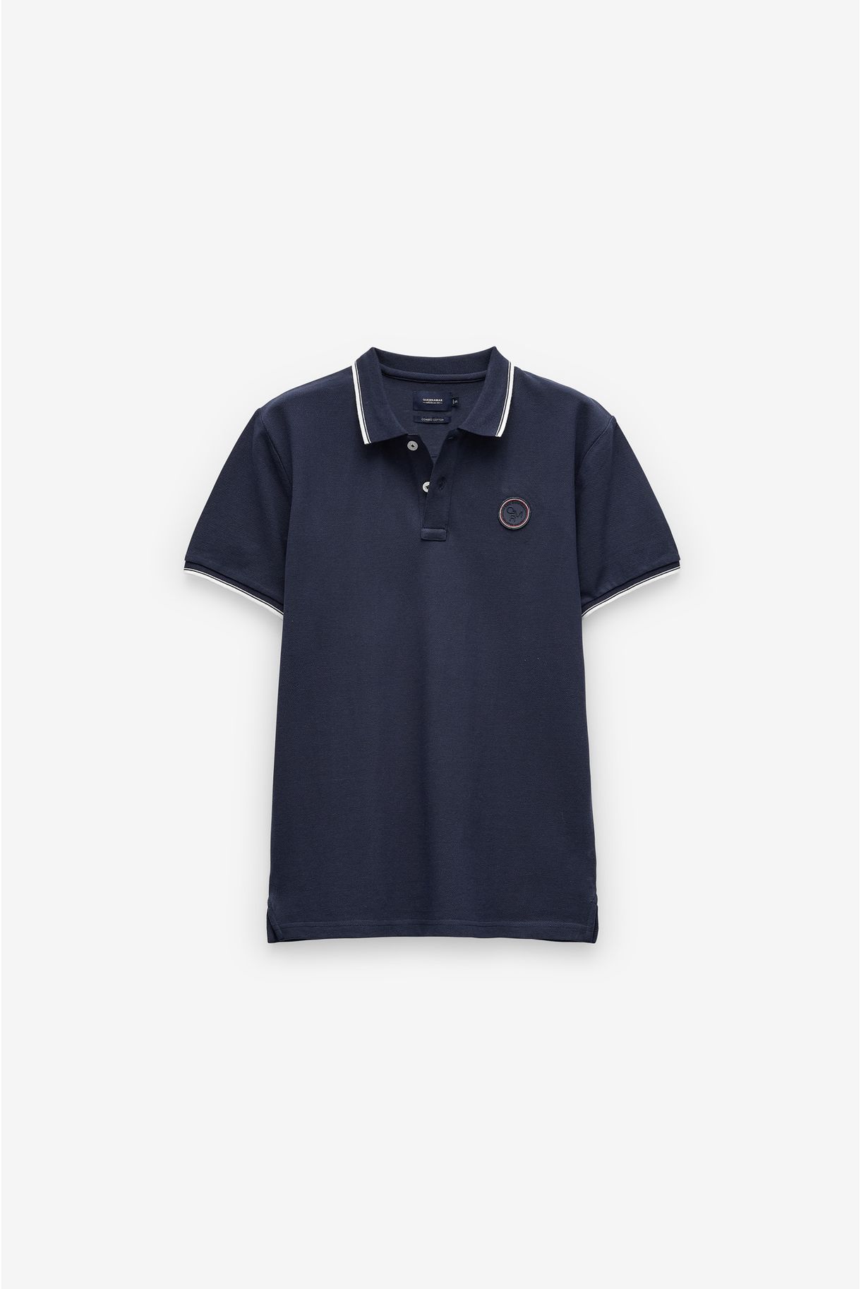 POLO  PIQUET COM BADGE
