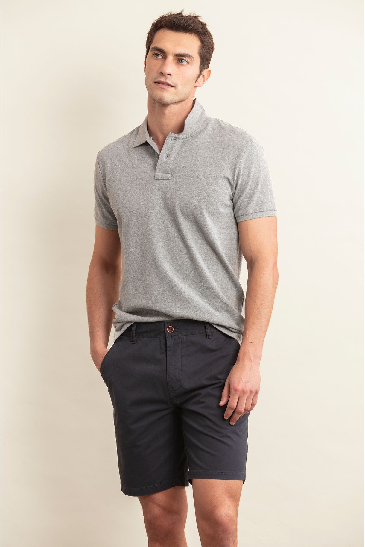 BASIC PIQUET POLO LONG JAIL