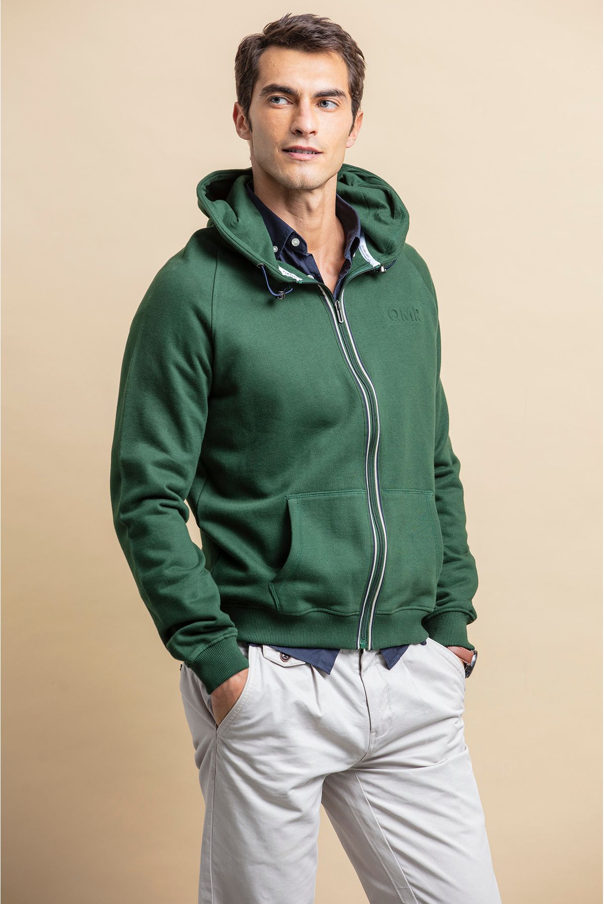 SWEATSHIRT HOODED JACKET