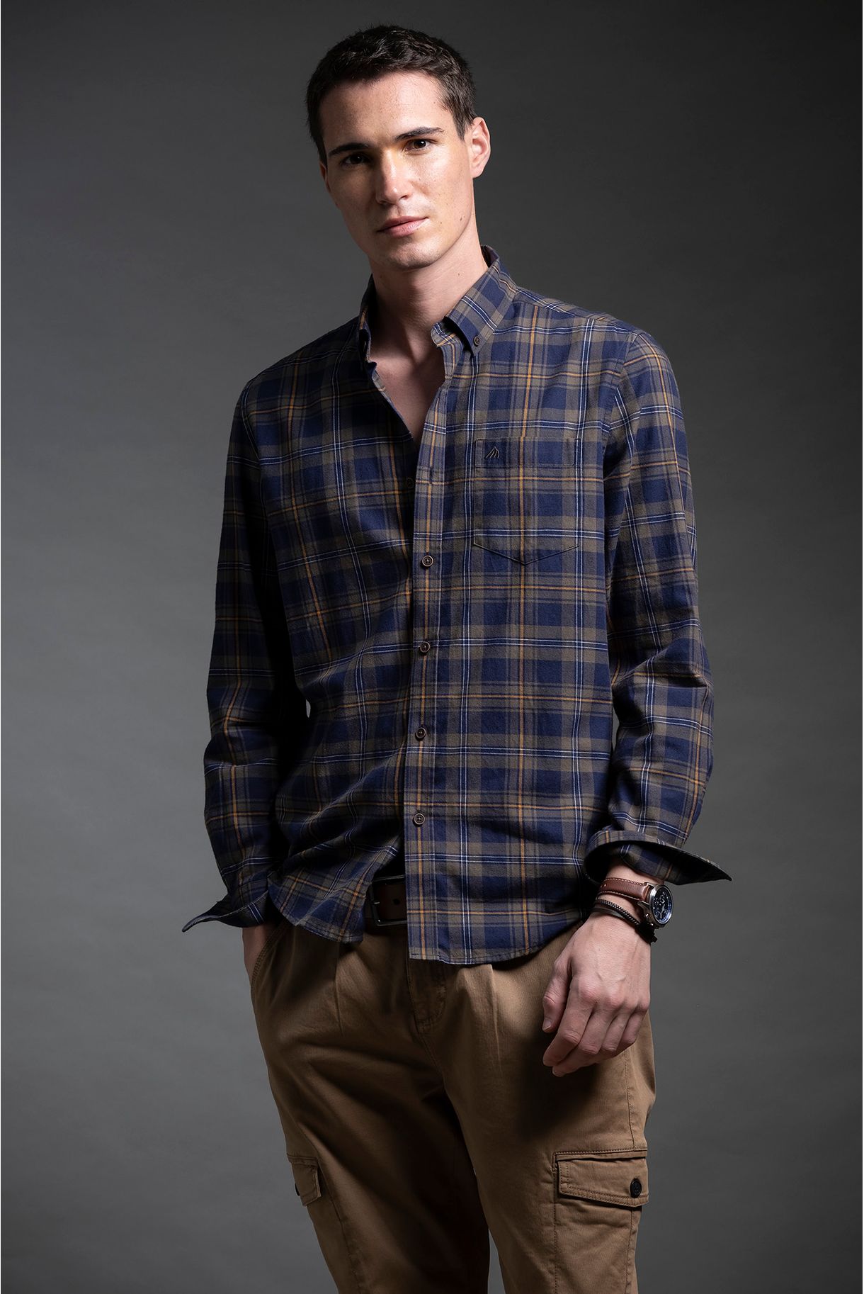 SHIRT IN SQUARES