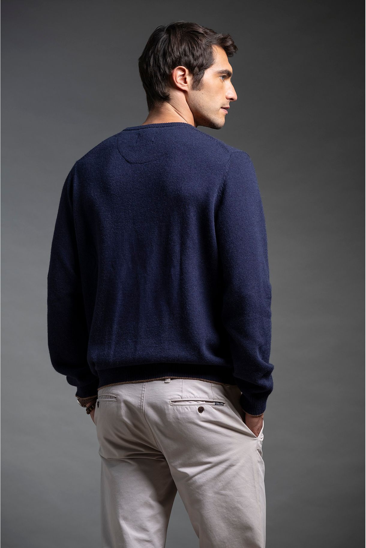 CAMISOLA DE MALHA COM LÃ