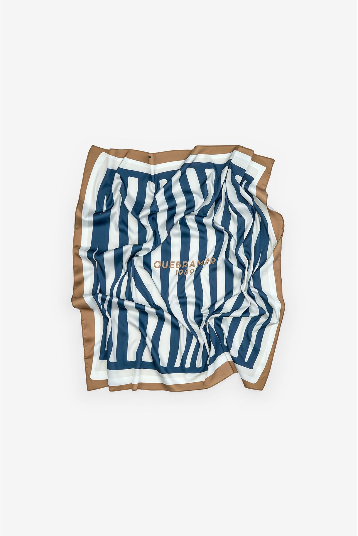 STRIPED PRINTED SCARF