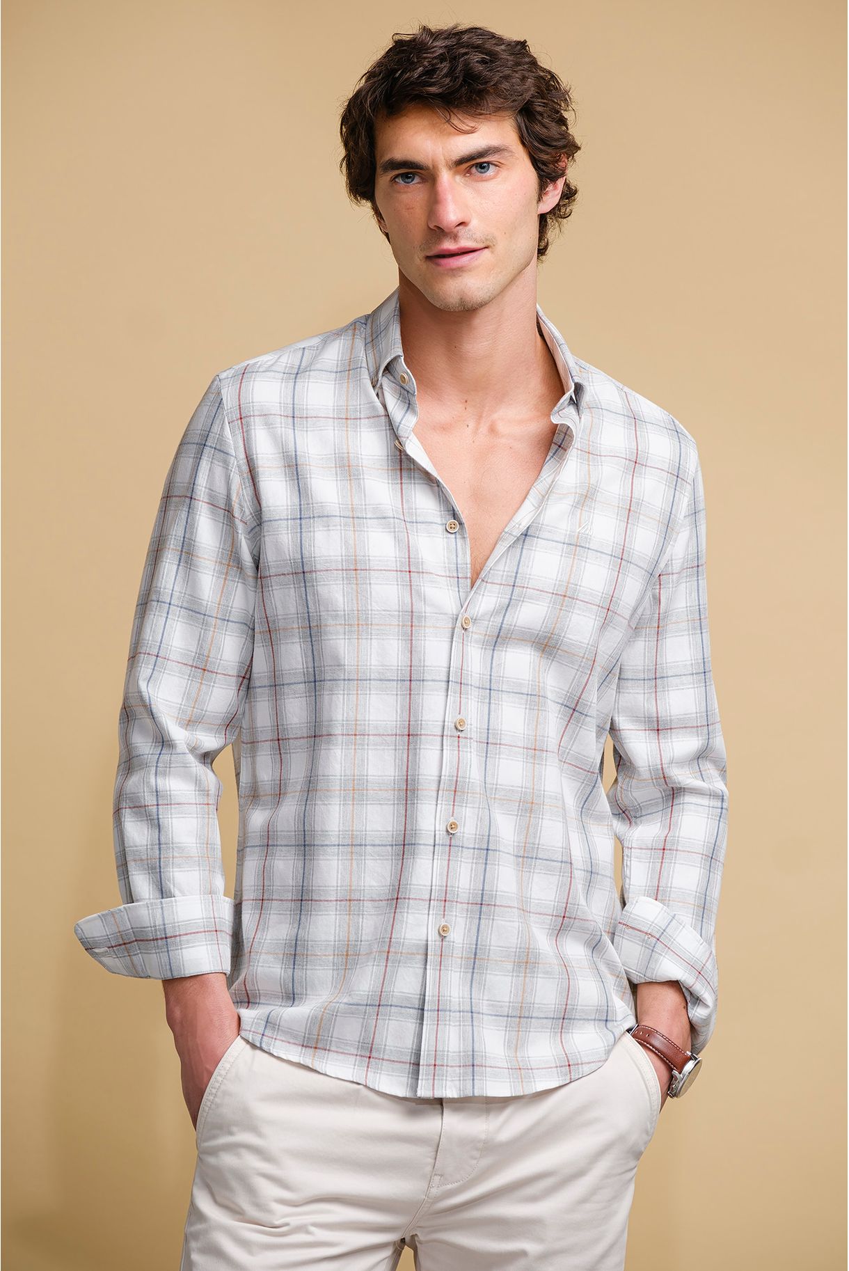 REGULAR FIT CHECKED SHIRT