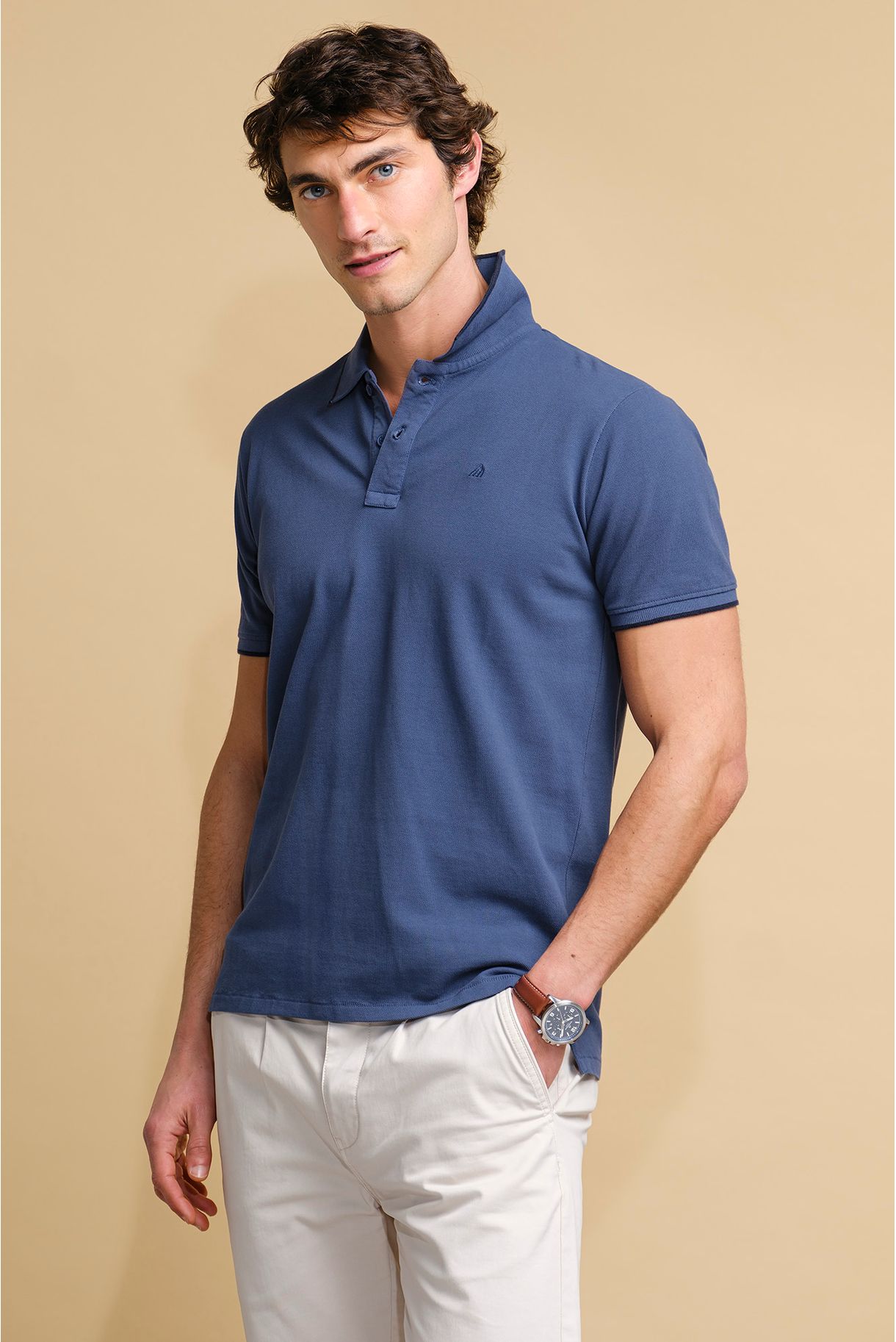 SHORT SLEEVE POLO SHIRT 100% ORGANIC COTTON