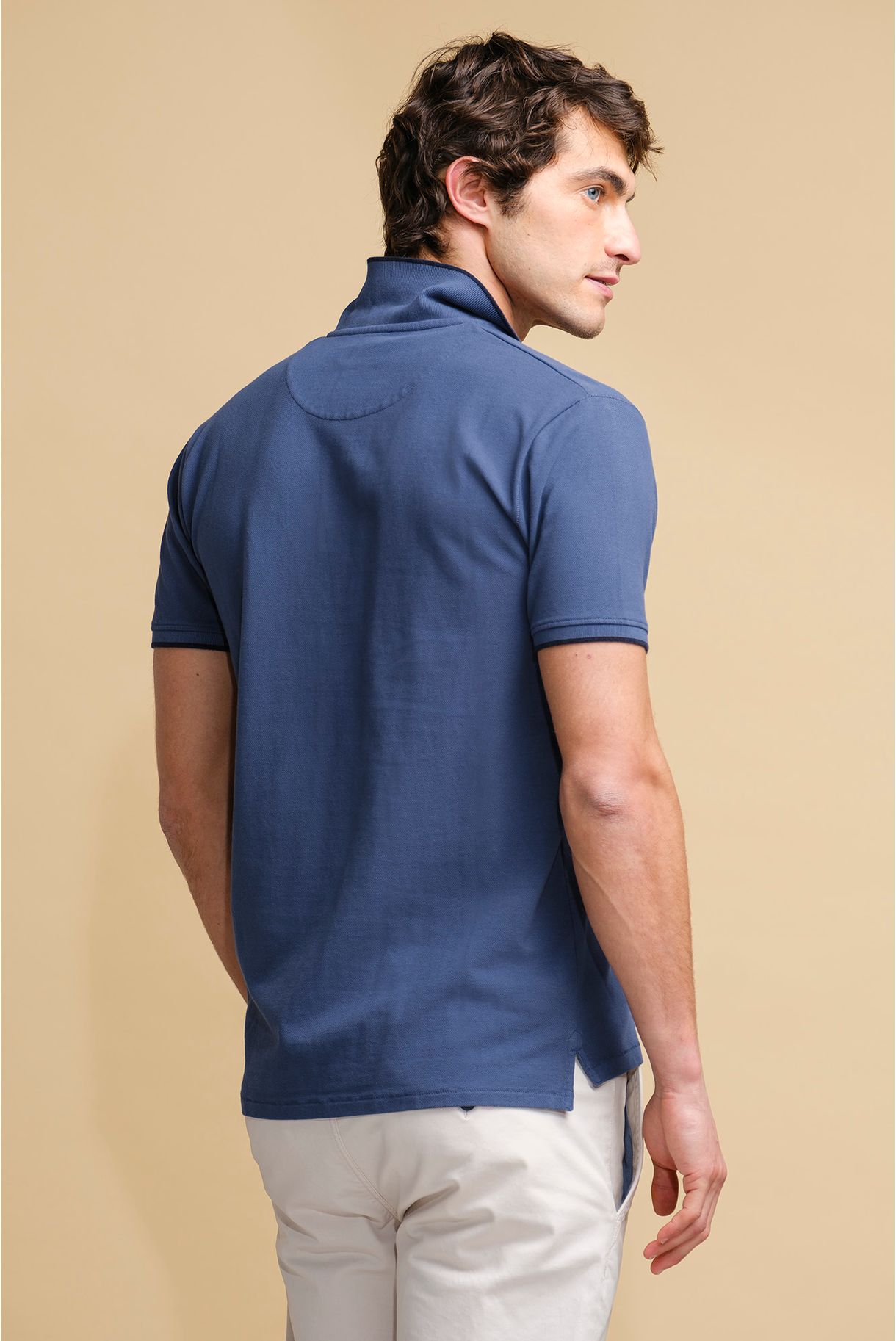 SHORT SLEEVE POLO SHIRT 100% ORGANIC COTTON