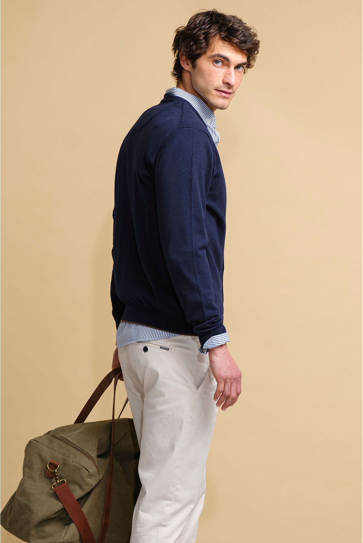 KNITTED JACKET WITH BUTTONS