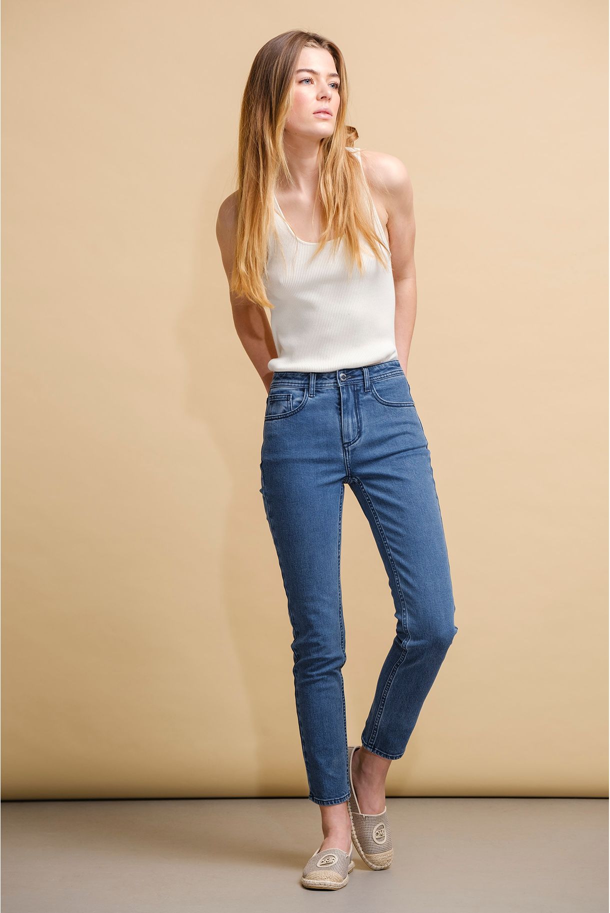 CALÇAS DE GANGA SLIM FIT