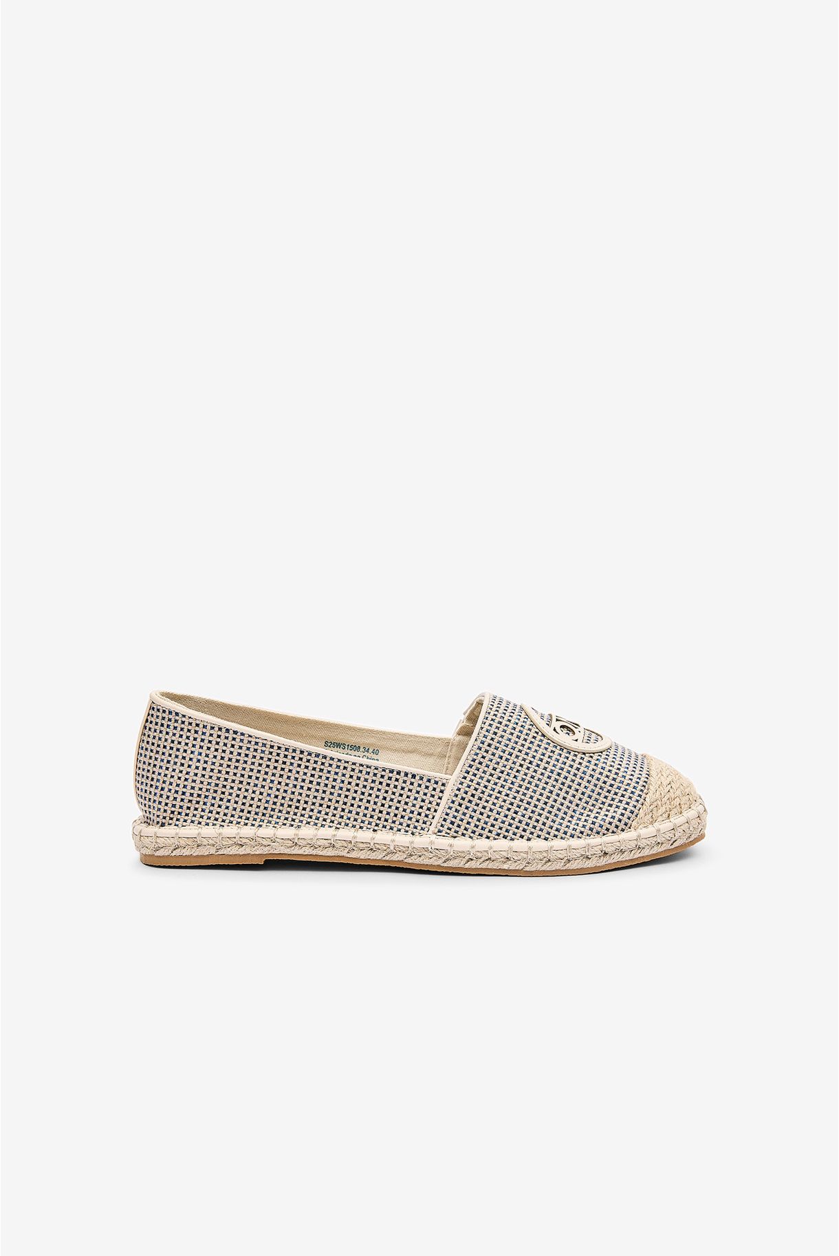 ROPE SOLE ESPARGATES WITH BADGE