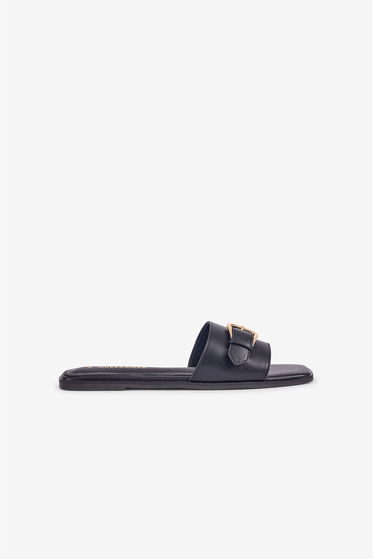 SANDALS WITH GOLD BUCKLE