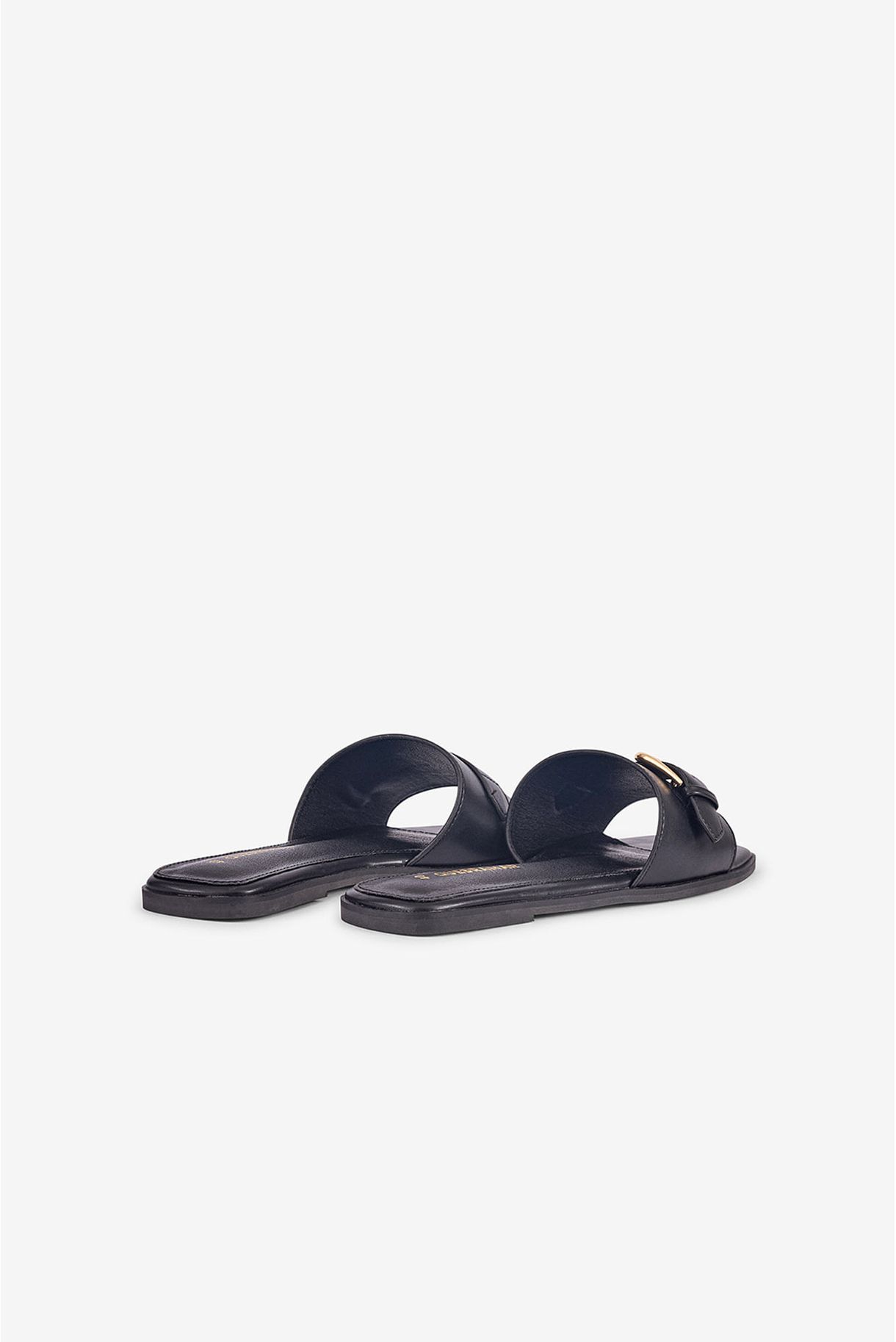 SANDALS WITH GOLD BUCKLE