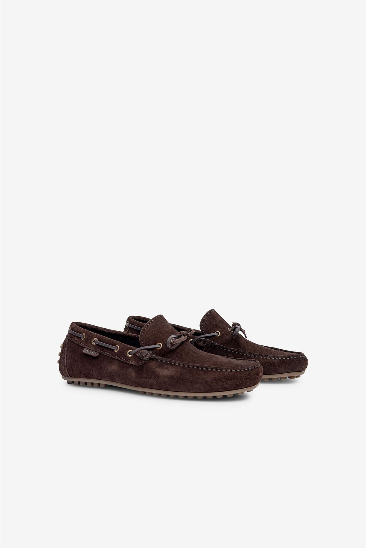 MOCASSINS EM PELE COM ATACADORES