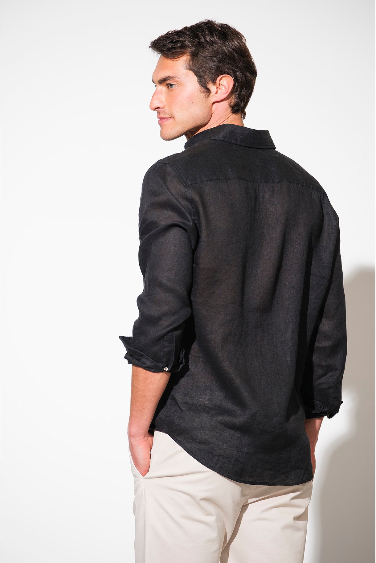 CAMISA BÁSICA 100% LINHO