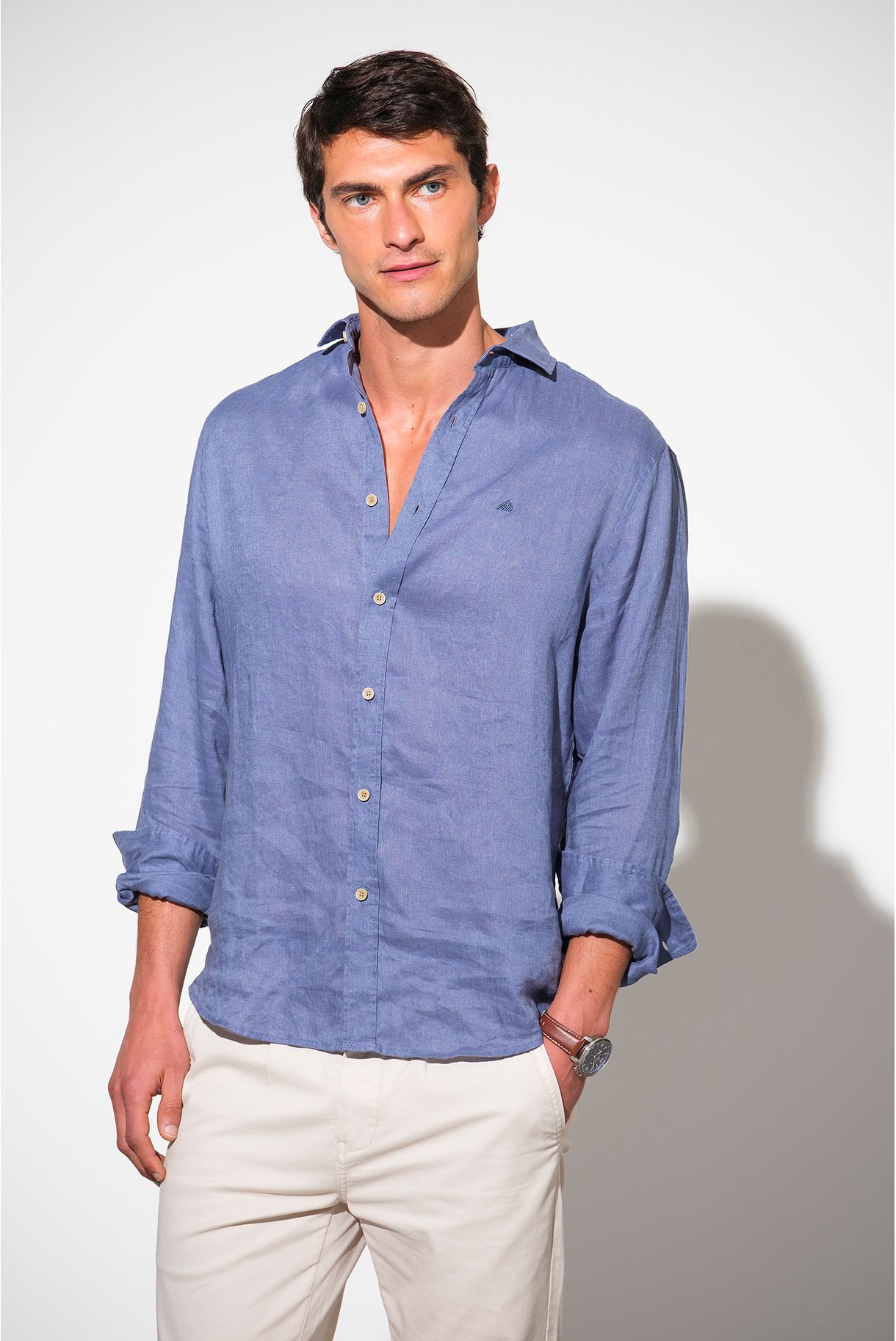 CAMISA BÁSICA 100% LINHO