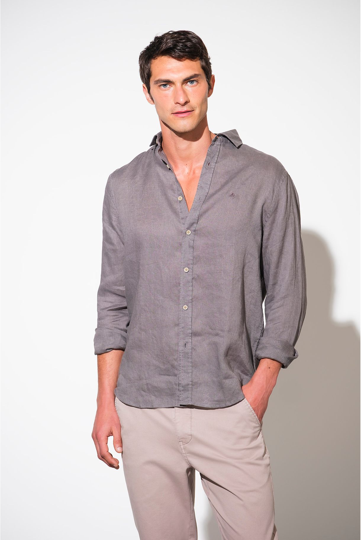 CAMISA BÁSICA 100% LINHO
