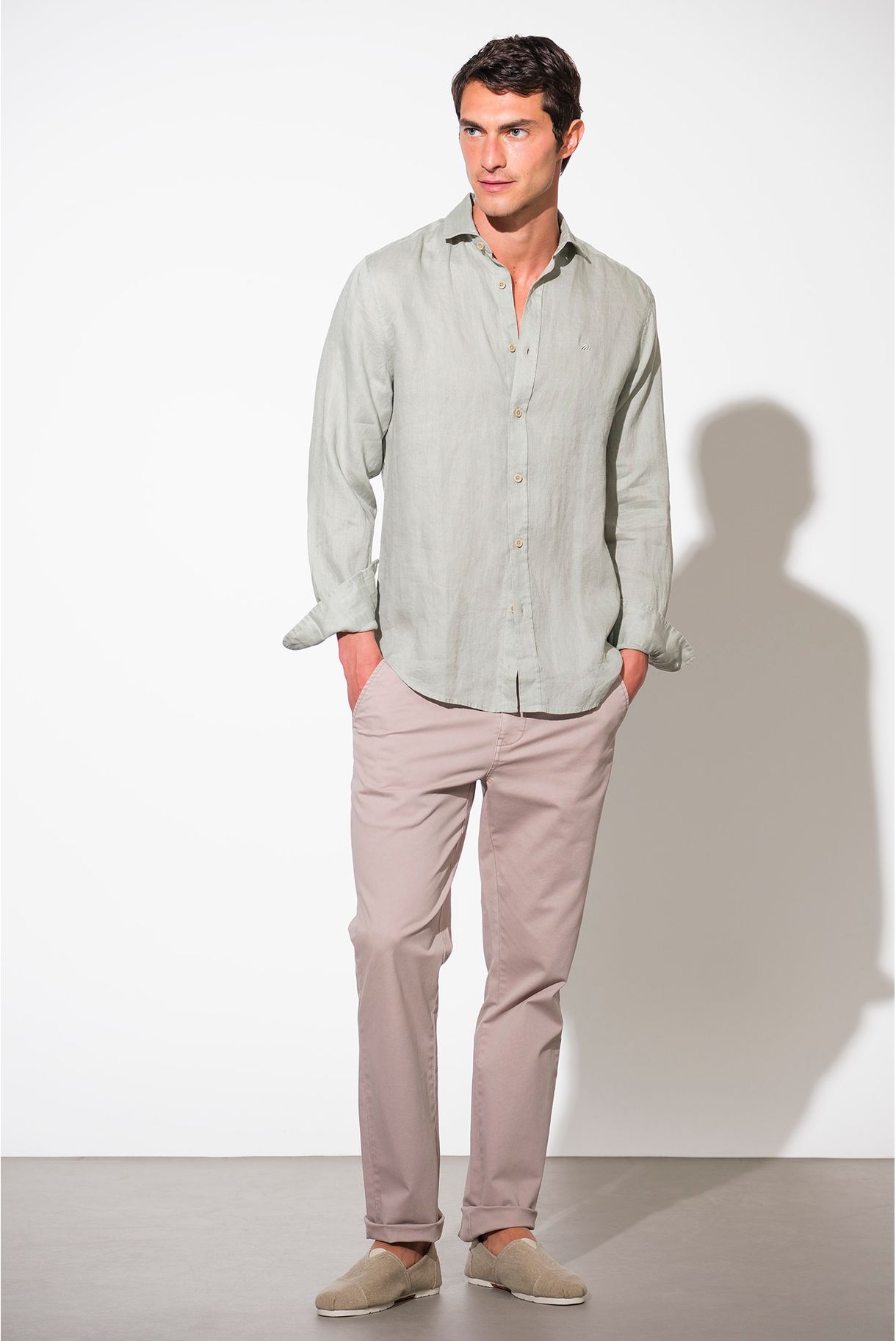 CAMISA BÁSICA 100% LINHO