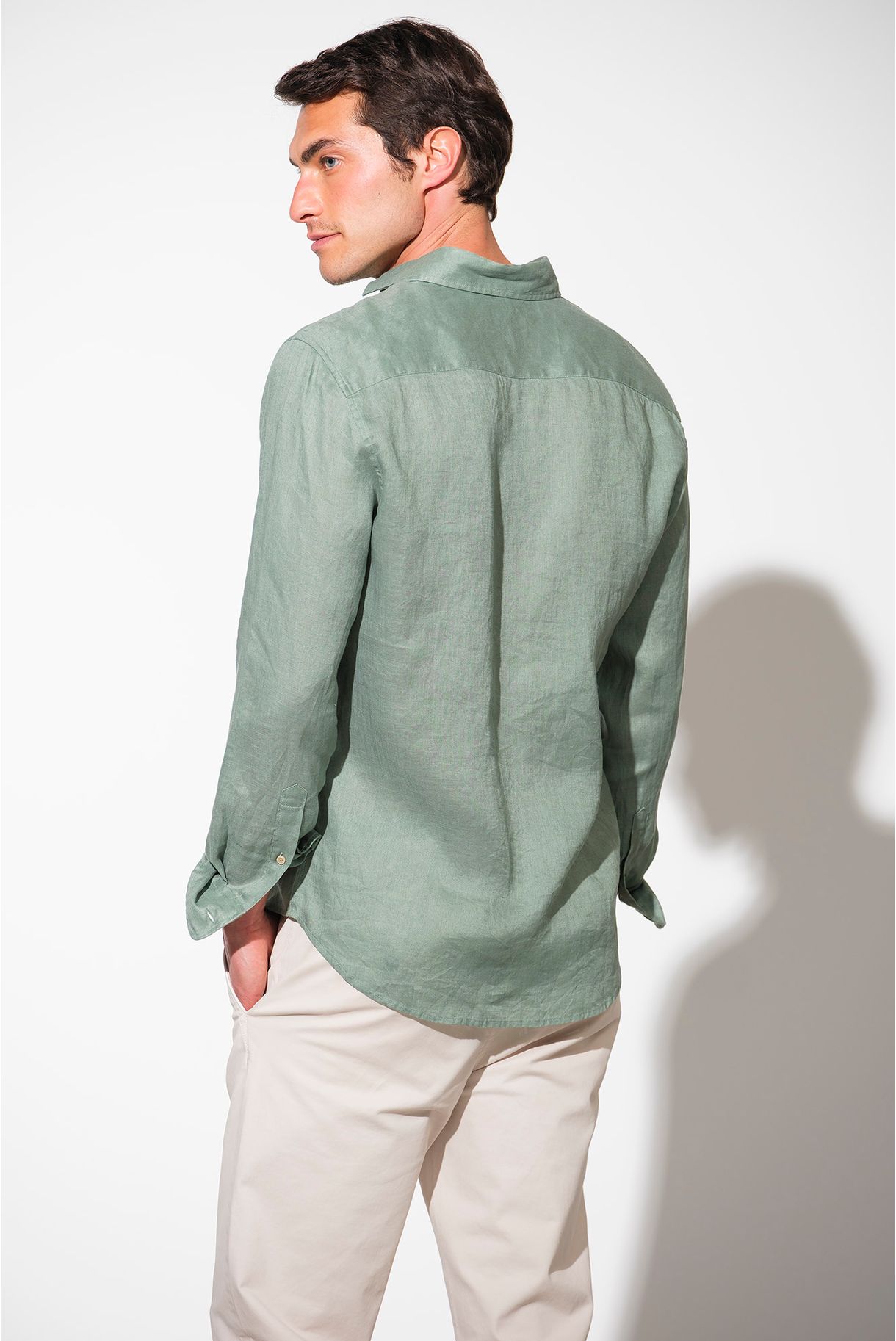 CAMISA BÁSICA 100% LINHO