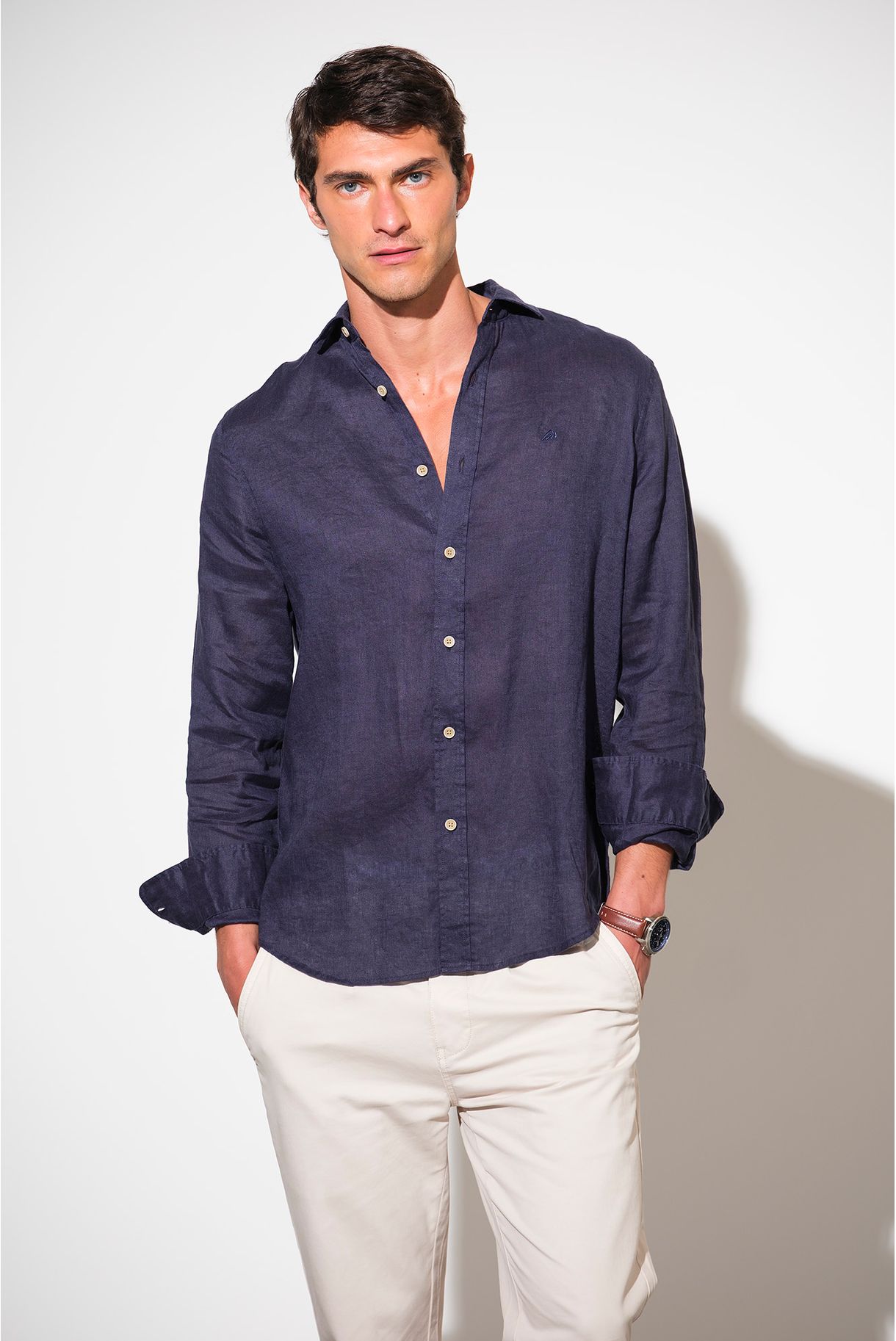 CAMISA BÁSICA 100% LINHO