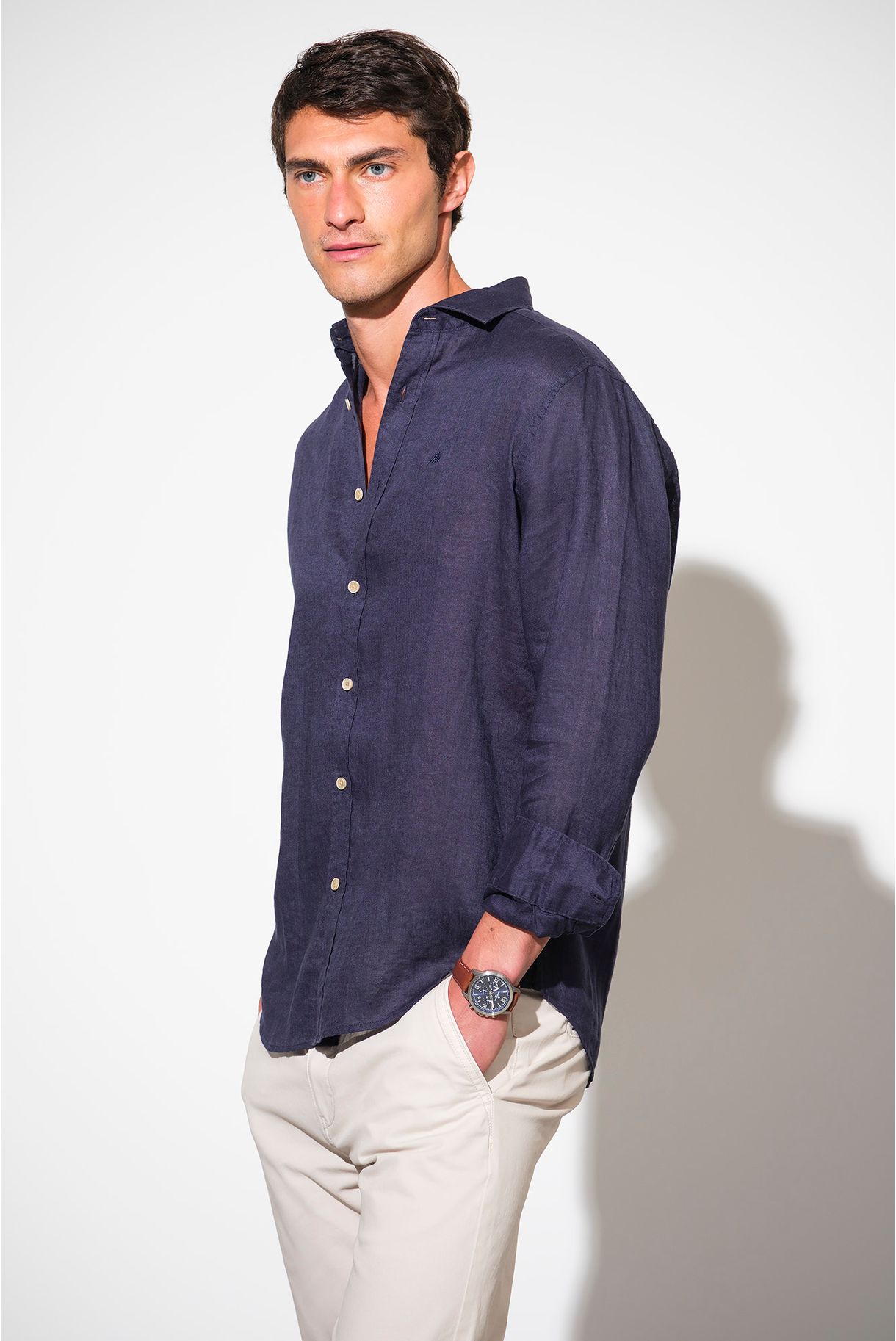 CAMISA BÁSICA 100% LINHO