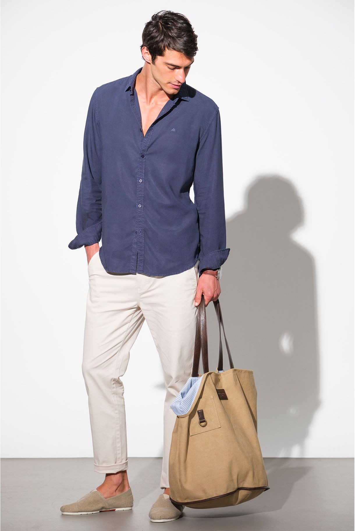 CAMISA REGULAR FIT EM TENCEL