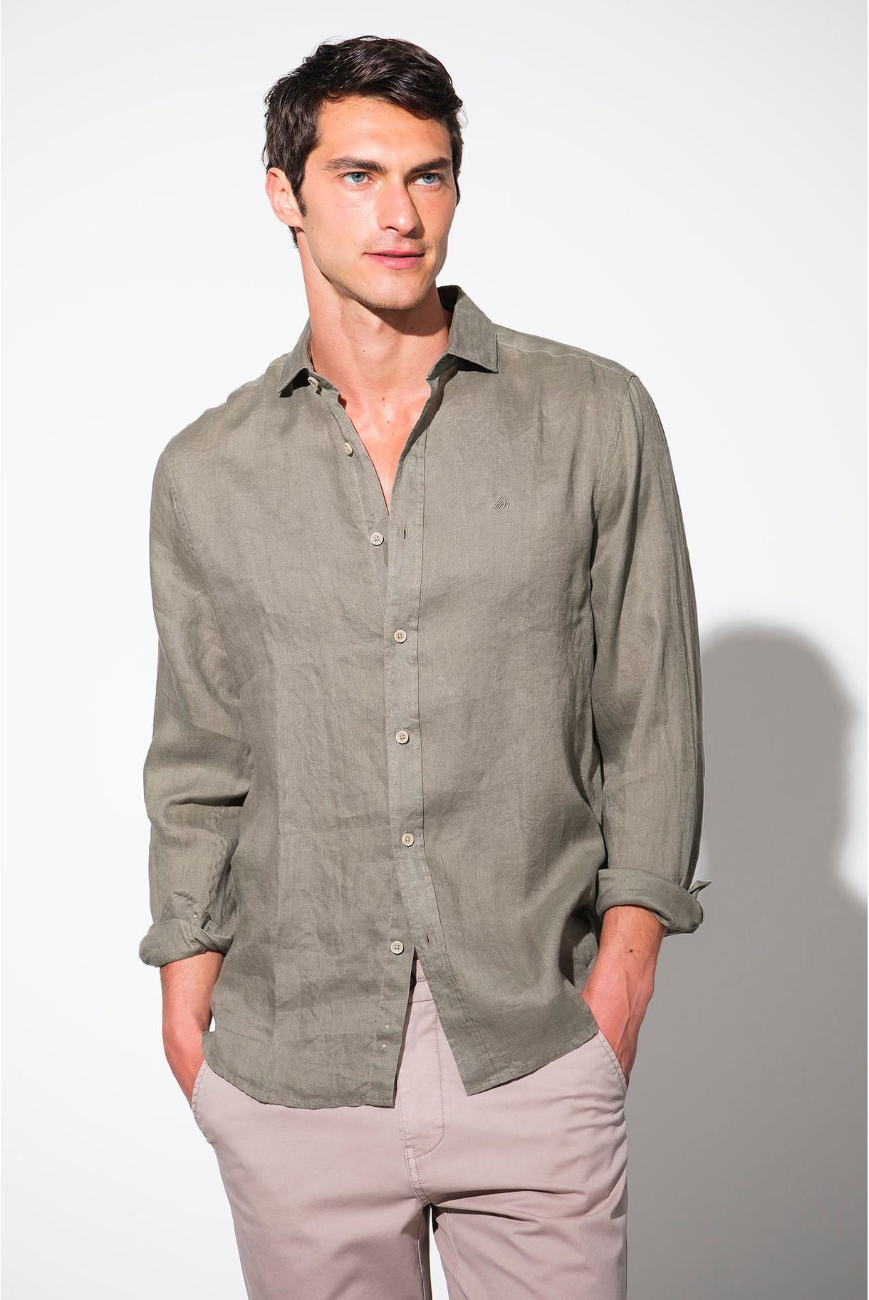 CAMISA BÁSICA 100% LINHO