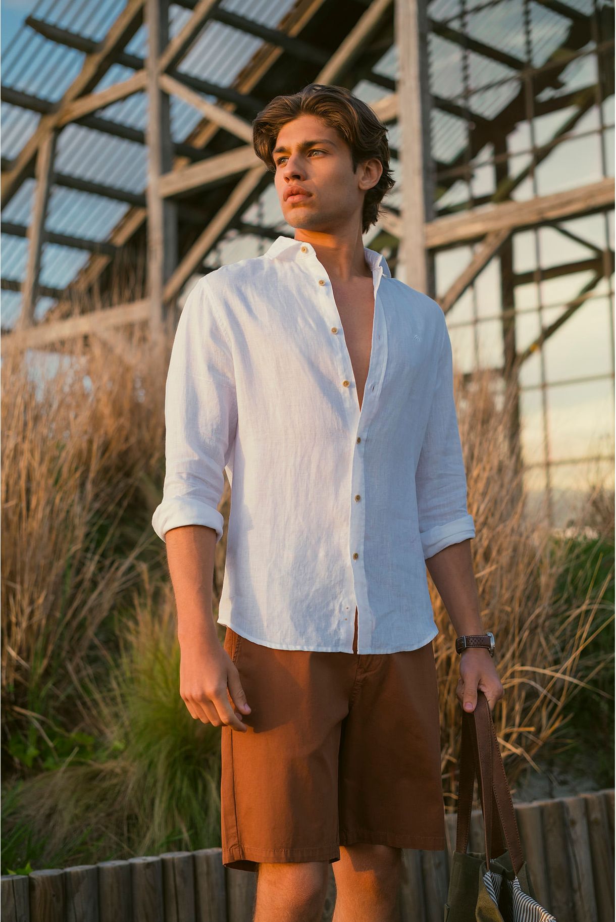 CAMISA BÁSICA 100% LINHO