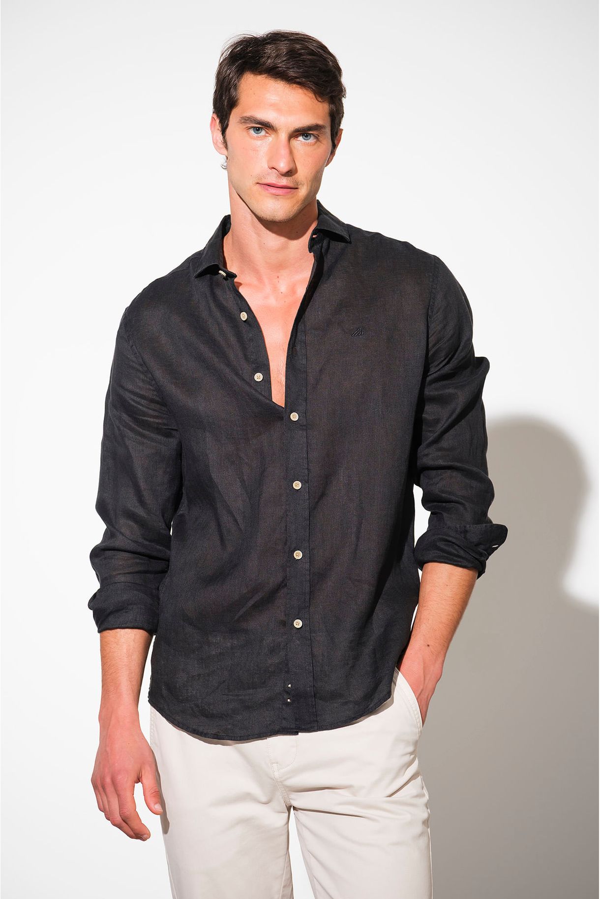 CAMISA BÁSICA 100% LINHO
