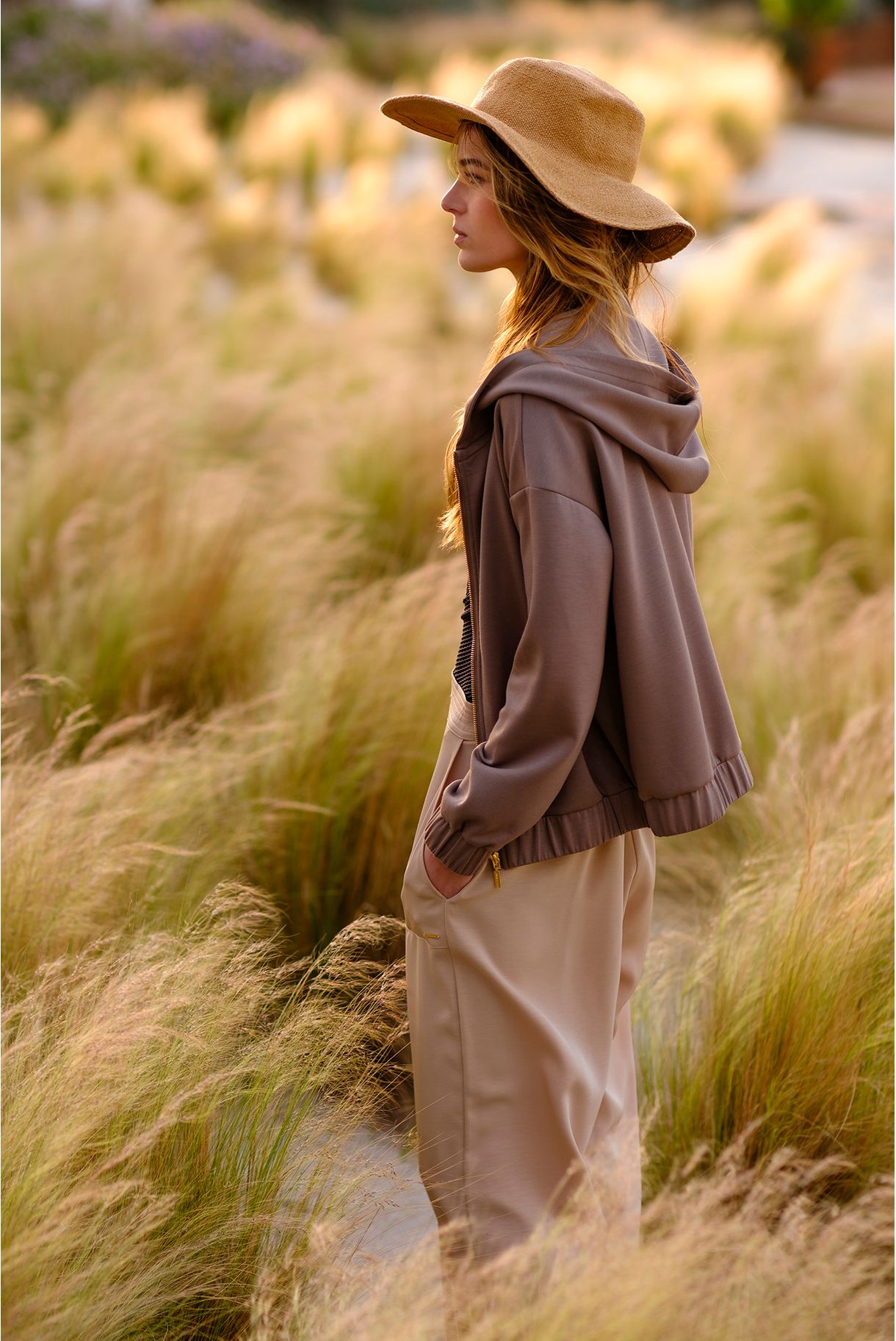 BASIC SWEAT JACKET