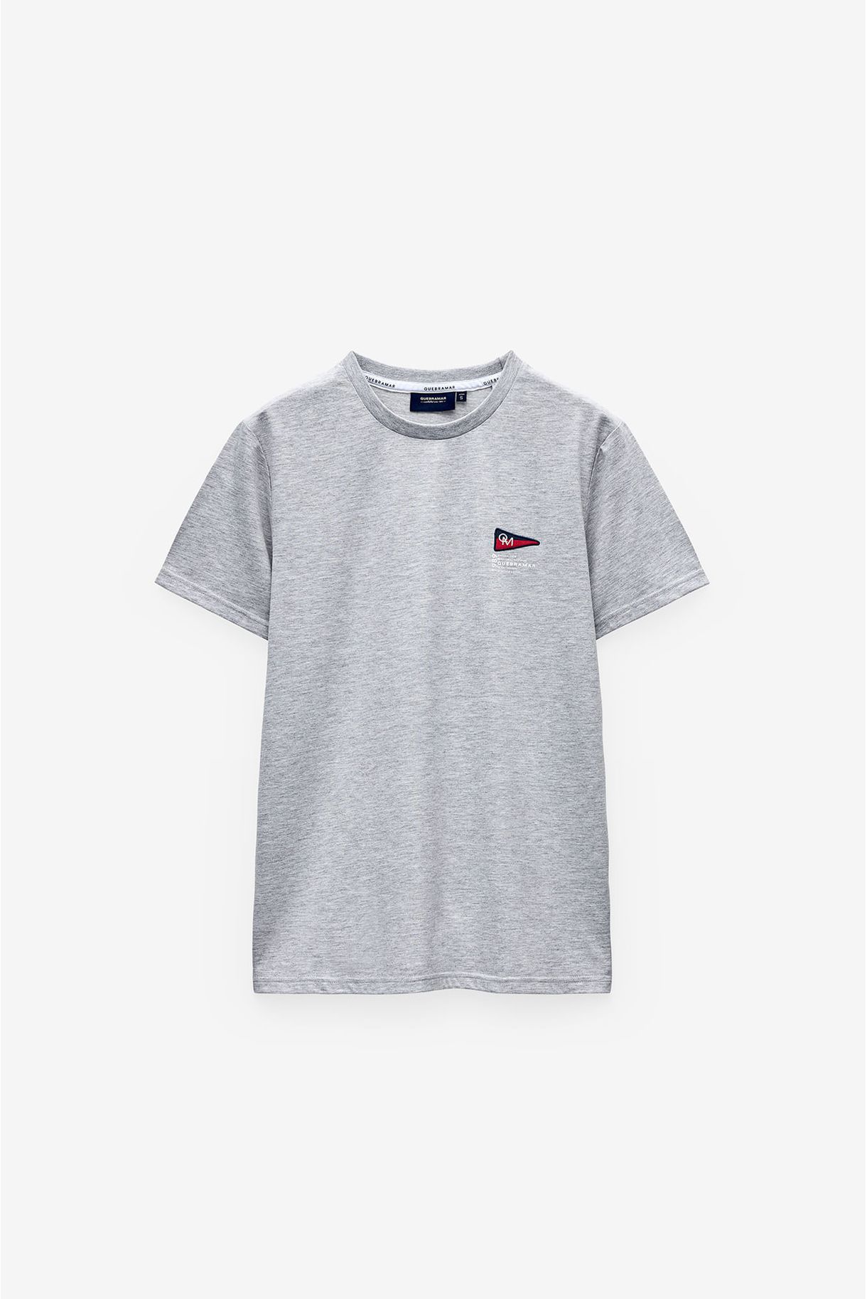 T-SHIRT COM BADGE
