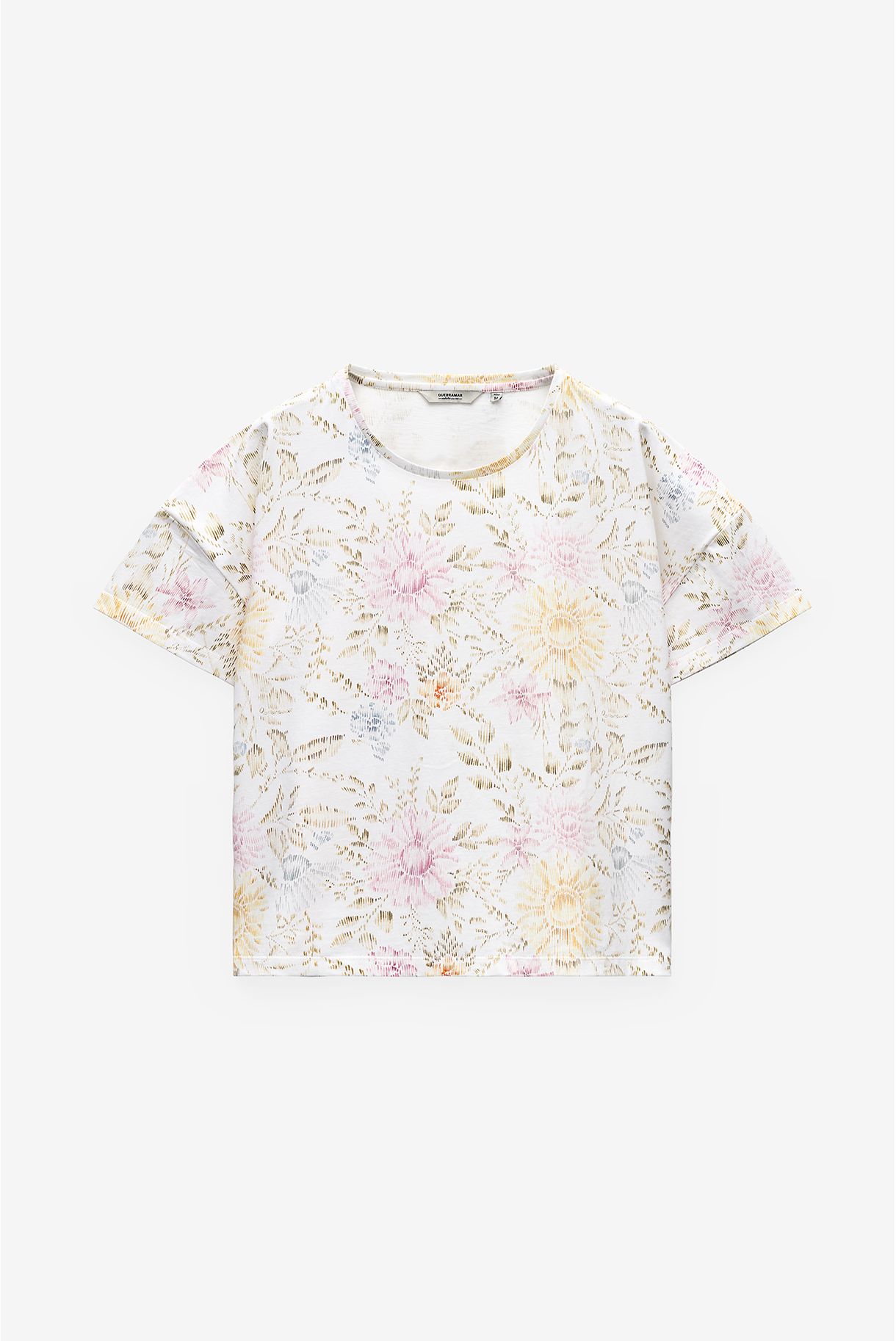 T-SHIRT ESTAMPADO FLORAL